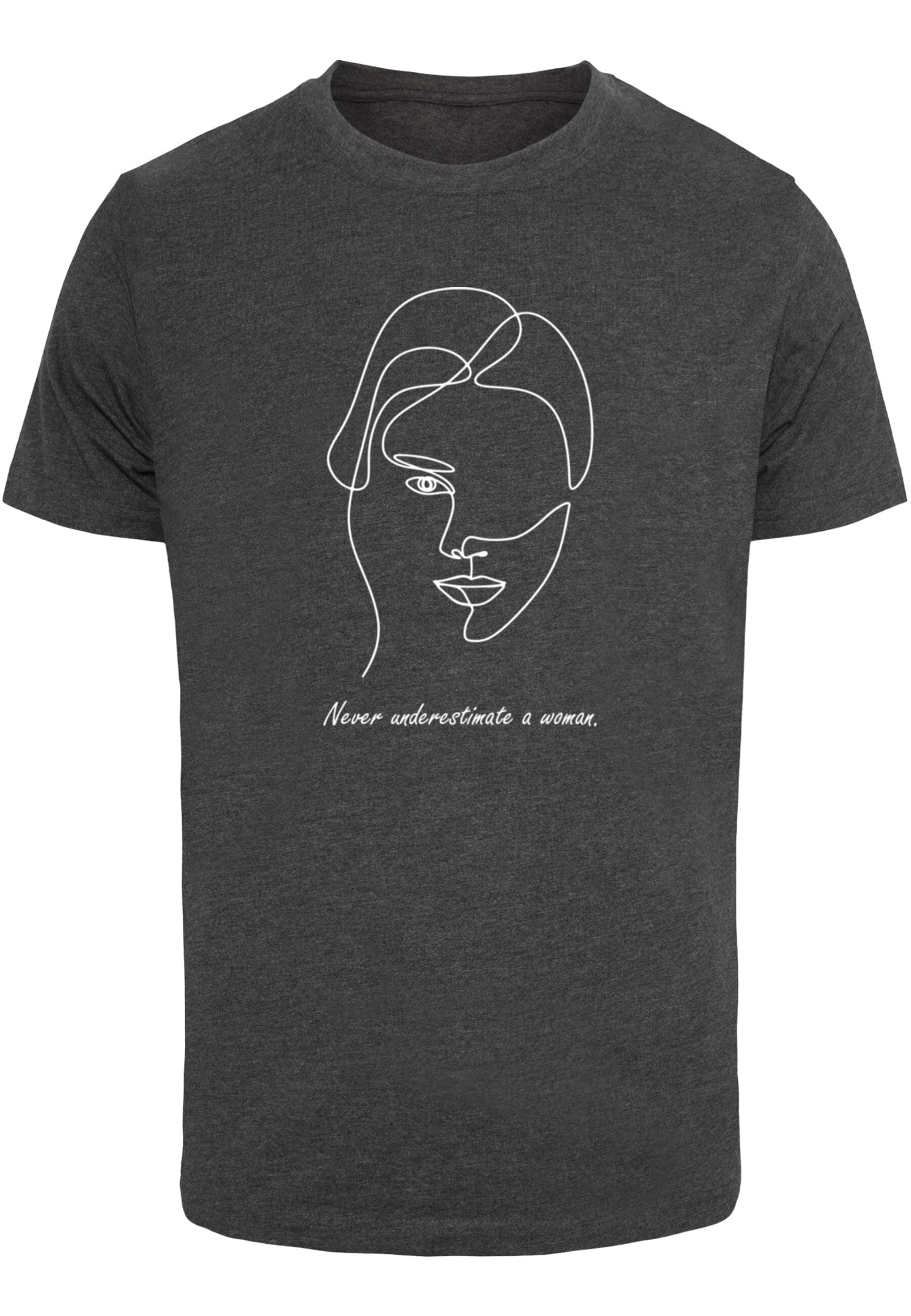 Merchcode T-Shirt "Merchcode Unisex Woman WD - Figure T-Shirt Round Neck" günstig online kaufen