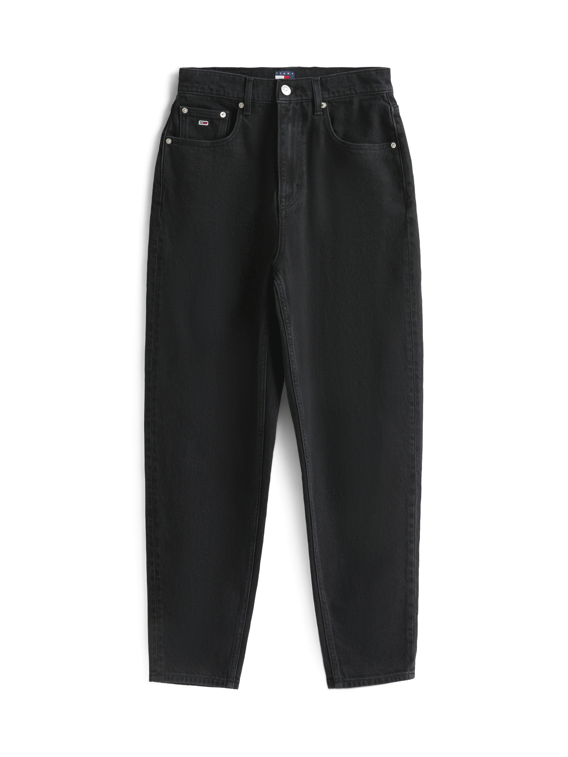 Tommy Jeans Mom-Jeans »High waist - Mom-Jeans Tapered« mit Logo-Badge, Logostickerei