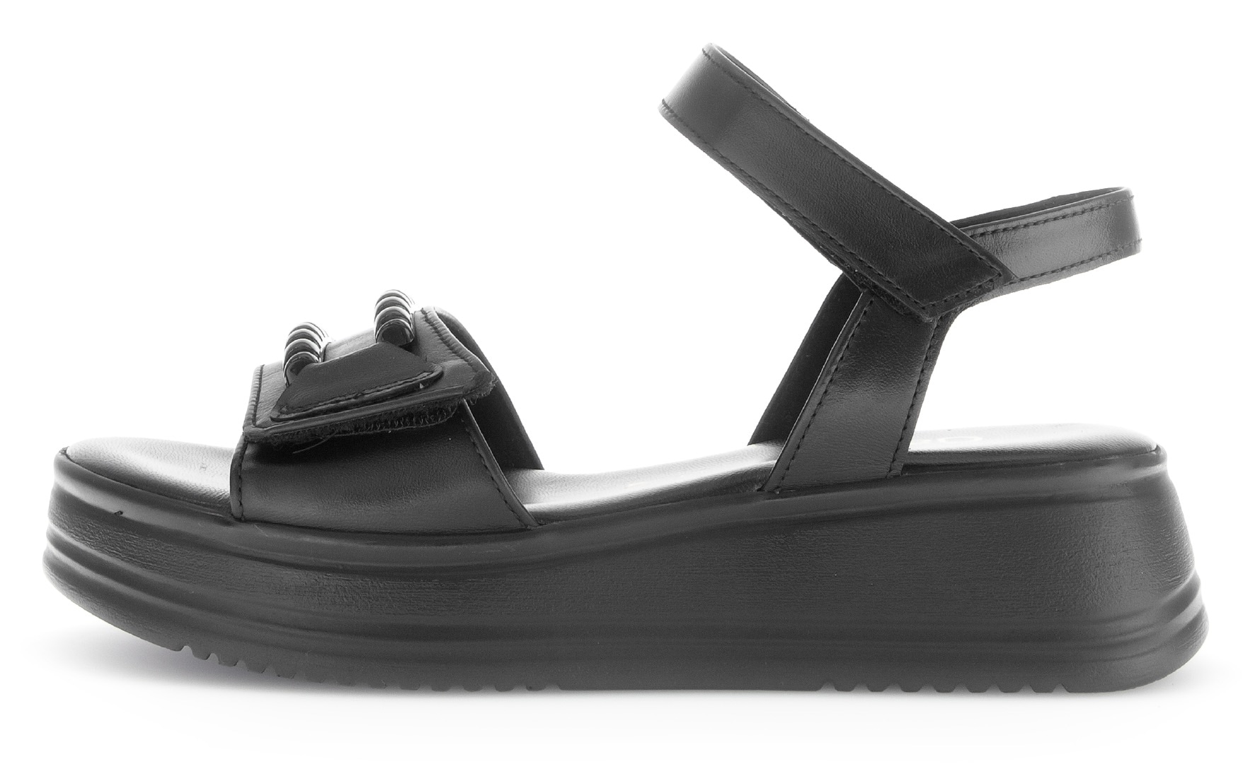 Gabor Sandalette »RHODOS«, Sommerschuh, Riemchensandale mit zwei Klettverschlüssen, G-Weite