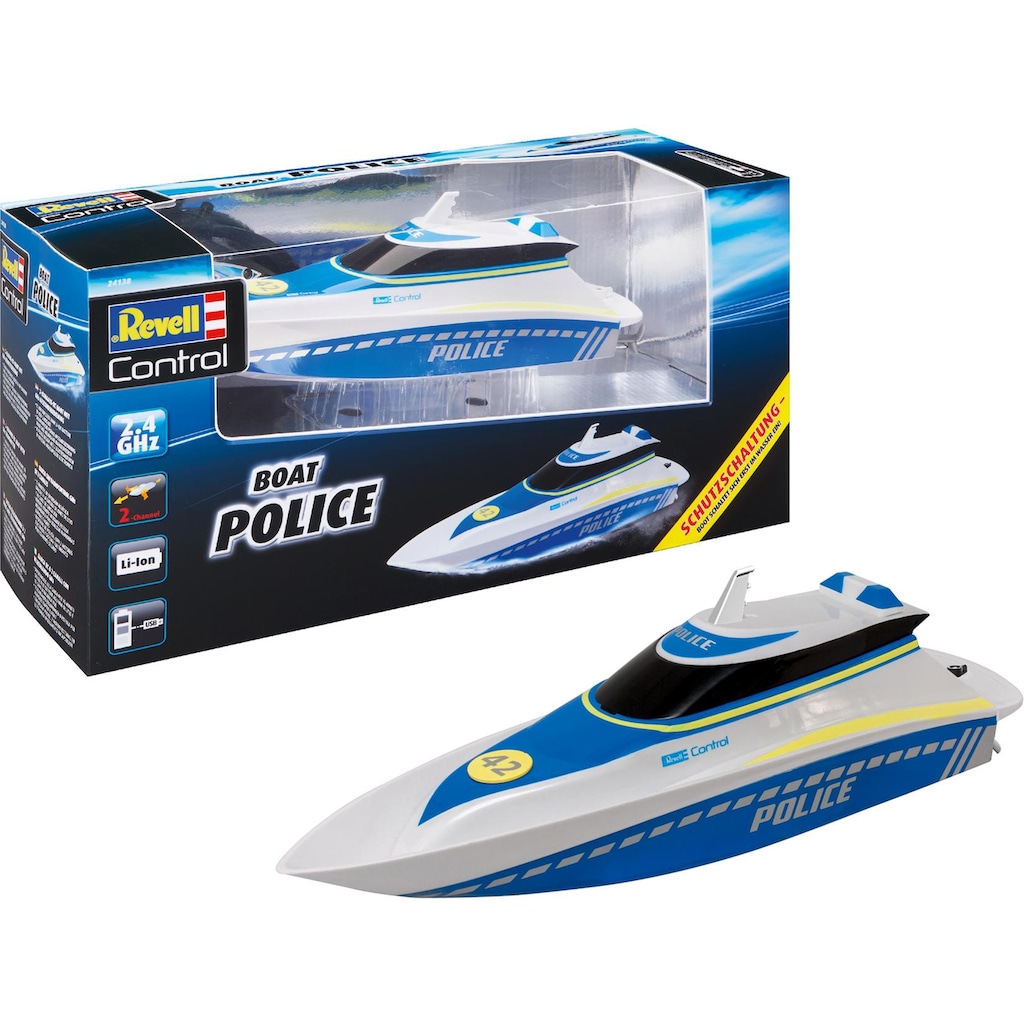 Revell® RC-Boot »Revell® control, Police, 2,4 GHz«