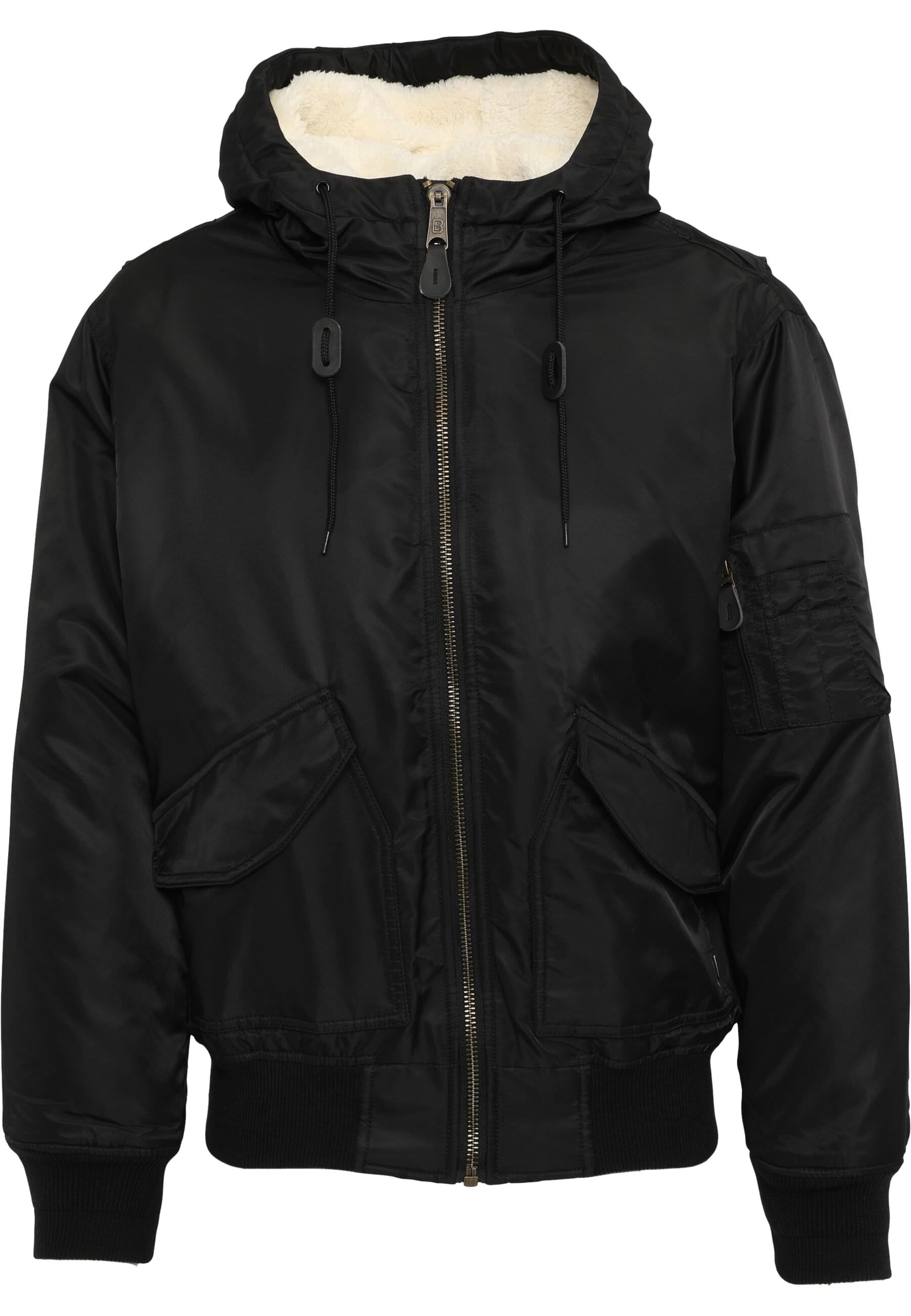 Brandit Bomberjacke »Brandit Herren CWU Jacket hooded«, (1 St.), mit Kapuze
