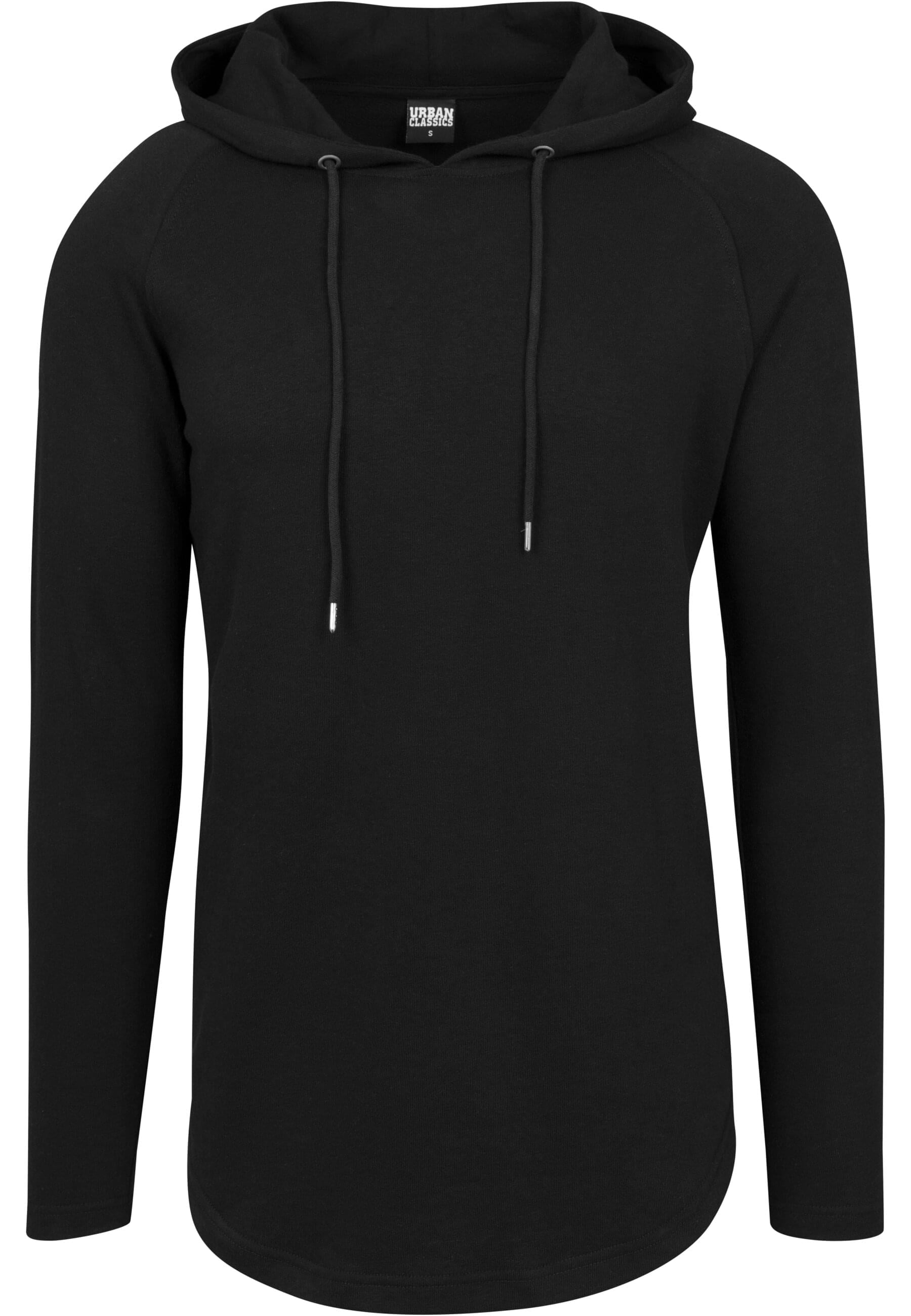 Kapuzensweatshirt »Urban Classics Herren Long Shaped Terry Hoody«, (1 tlg.)