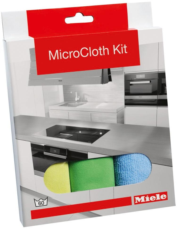 Miele Mikrofasertuch »MicroCloth Kit GP MI S 0031 W«, Mikrofaser, 32,0 cmx32,0 cm, (Set)