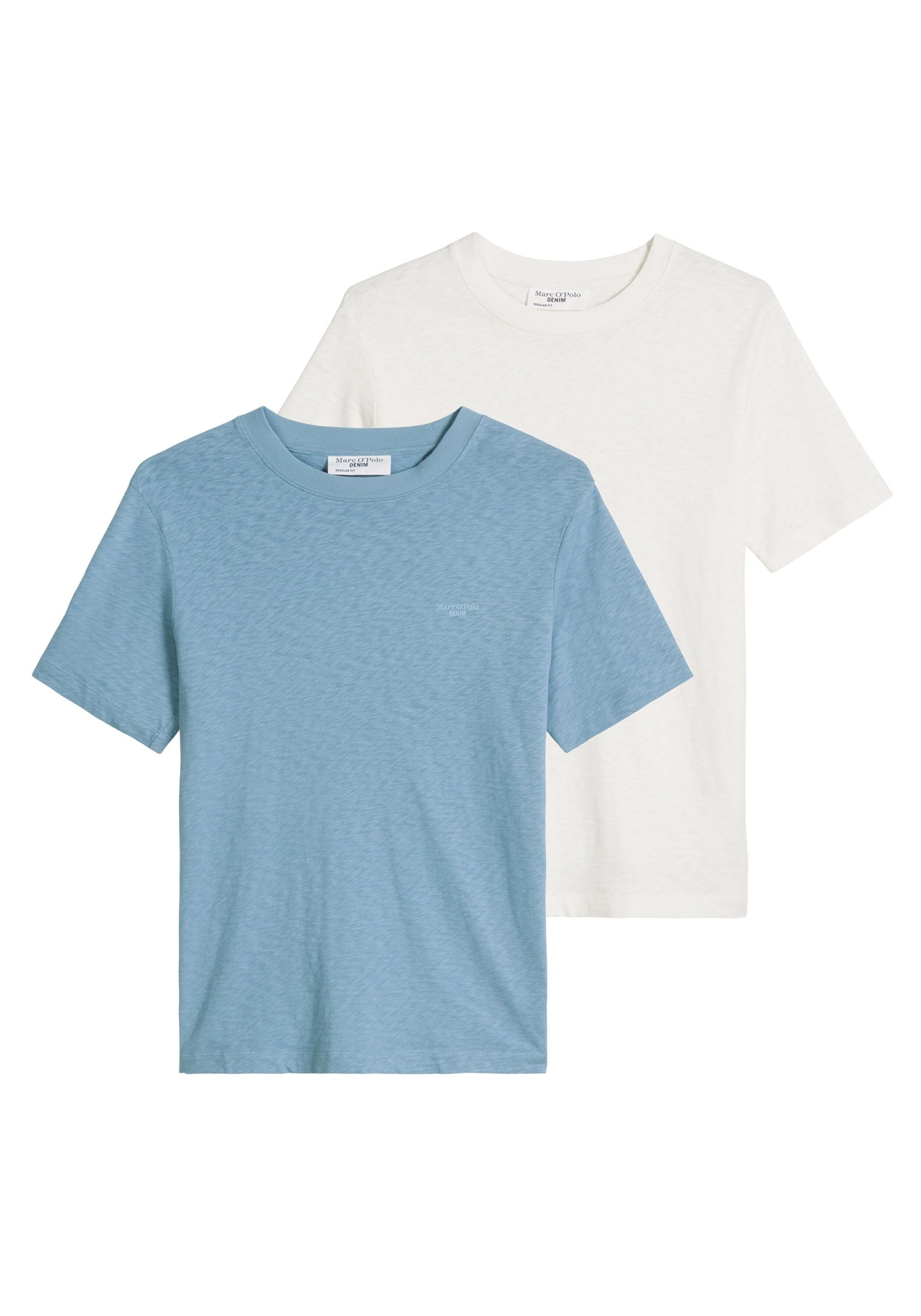 Marc OPolo DENIM T-Shirt "T-Shirt T-Shirt, SSL, Logo Print, Reg 2er Pack" 2