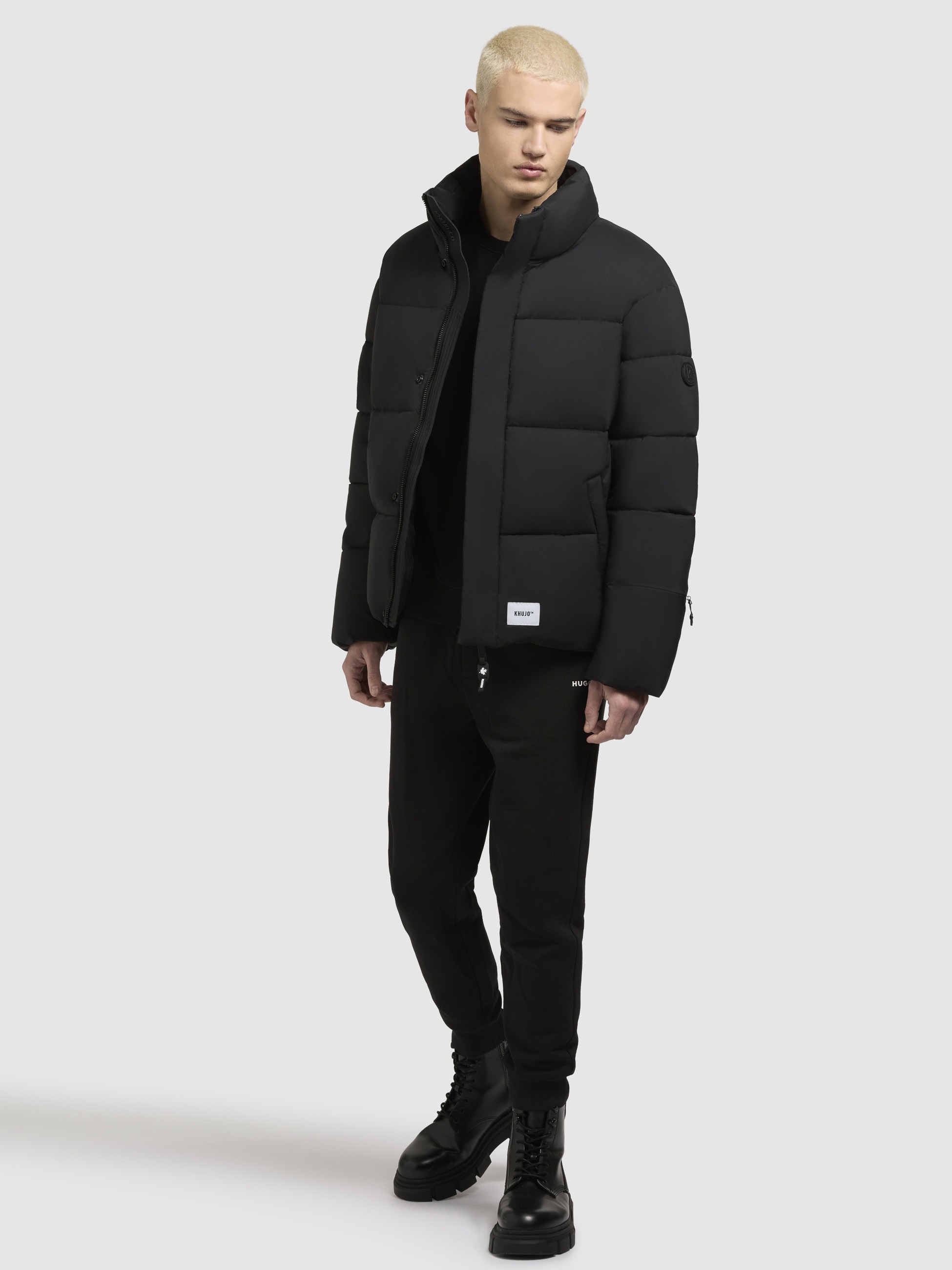 khujo Steppjacke »DUNGH MATT«, ohne Kapuze
