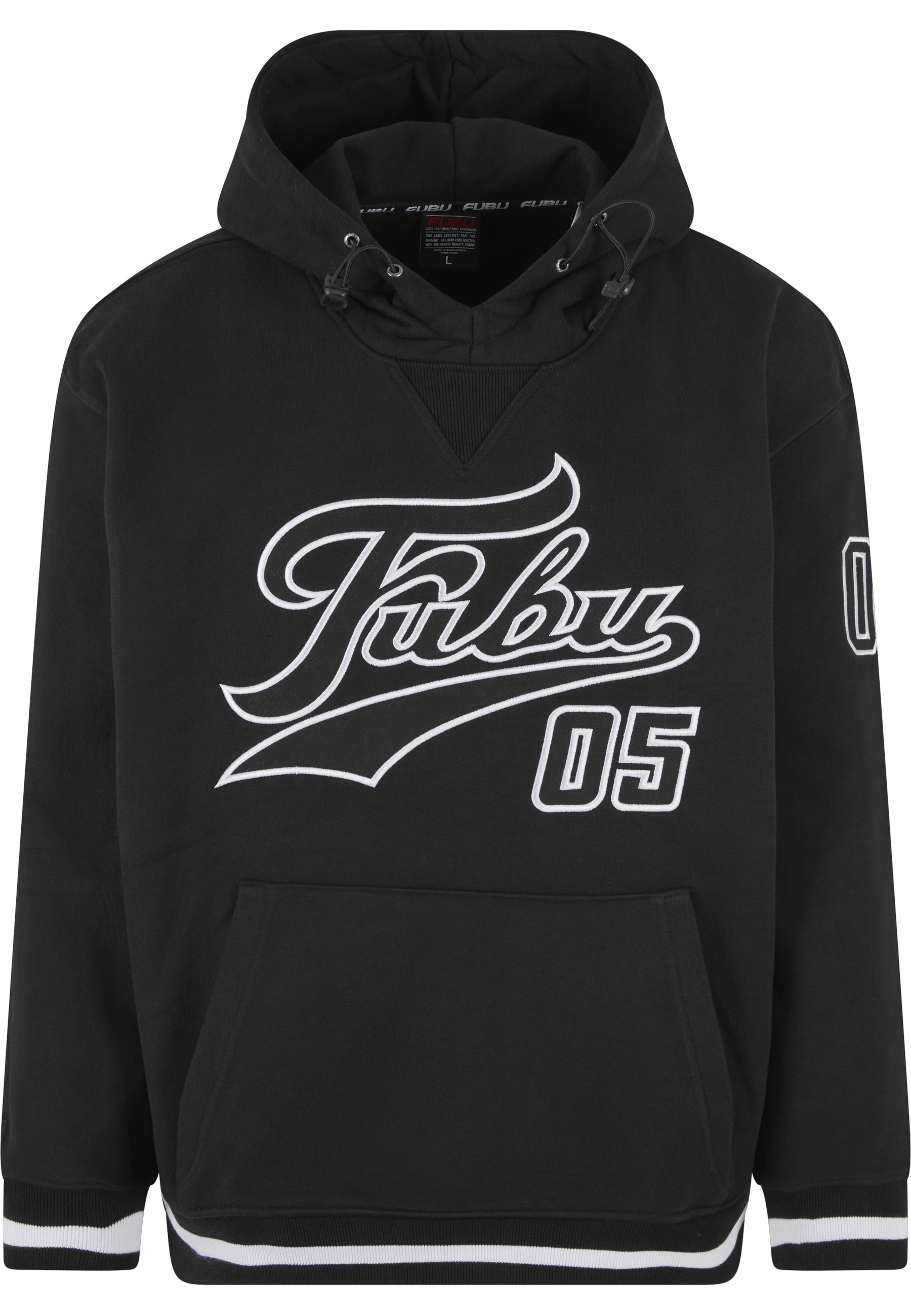 Fubu Kapuzensweatshirt "Fubu Herren FM223-004-3 Varsity Heavy Hoodie", 1 Stk.
