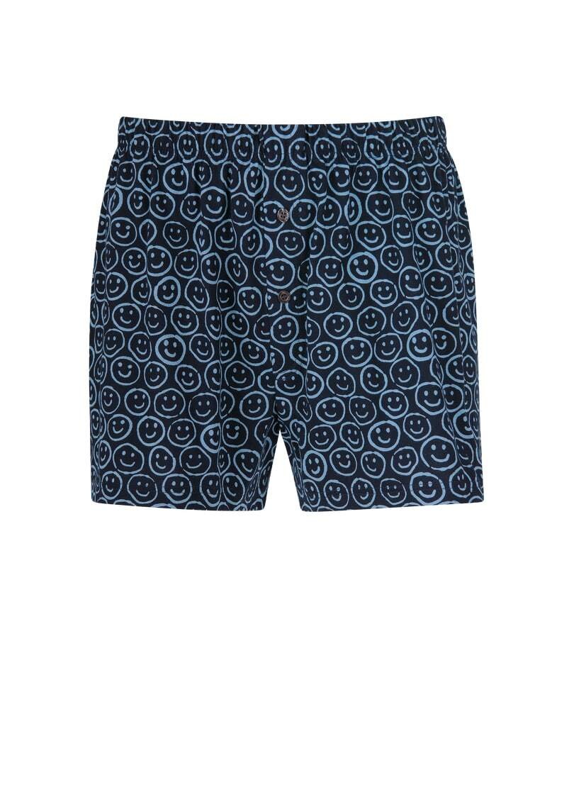 Trigema Boxershorts »TRIGEMA Boxer-Shorts mit freundlichem Smiley-Muster« 1 Stk.