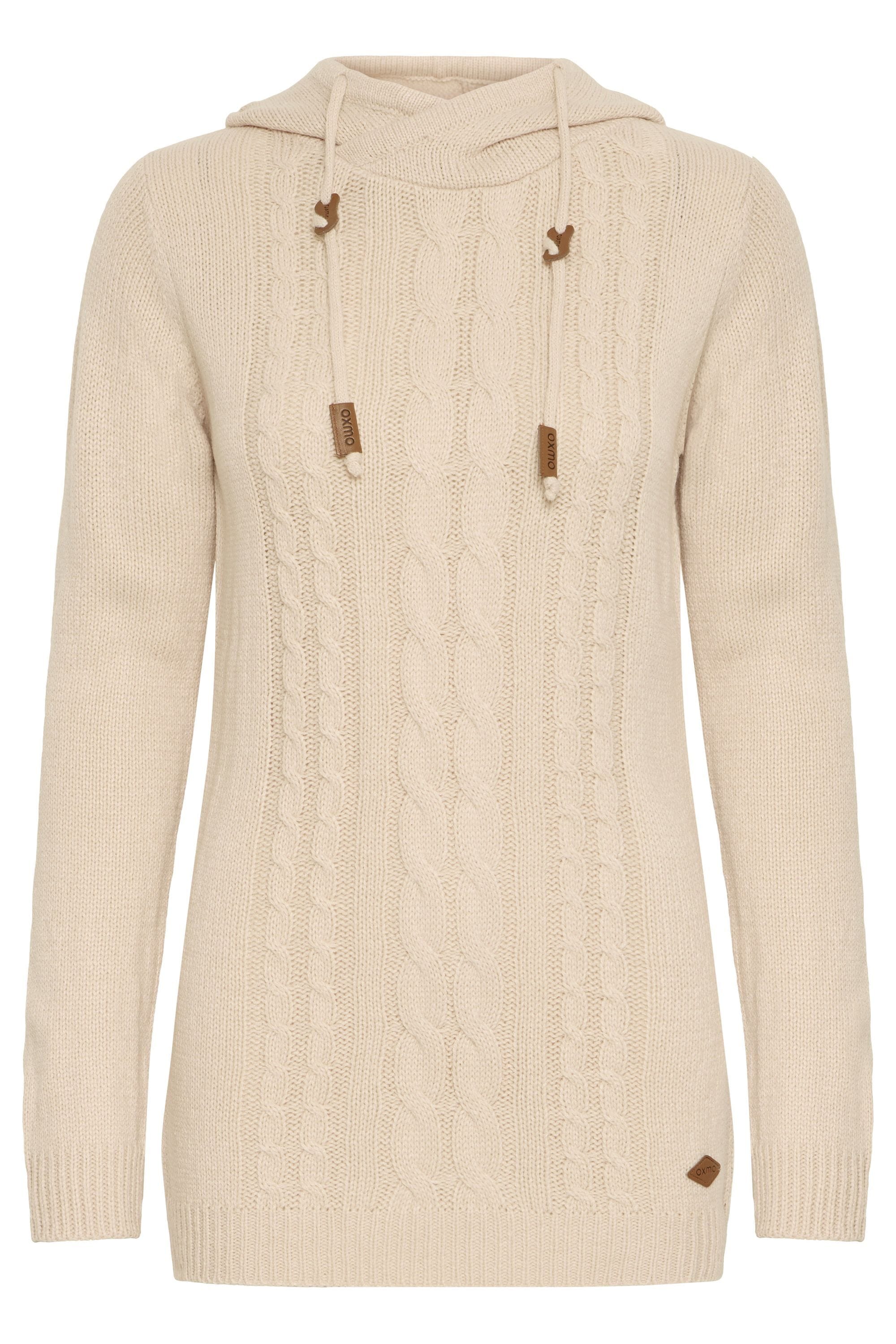 OXMO Strickfleece-Pullover "Strickpullover OXCable"