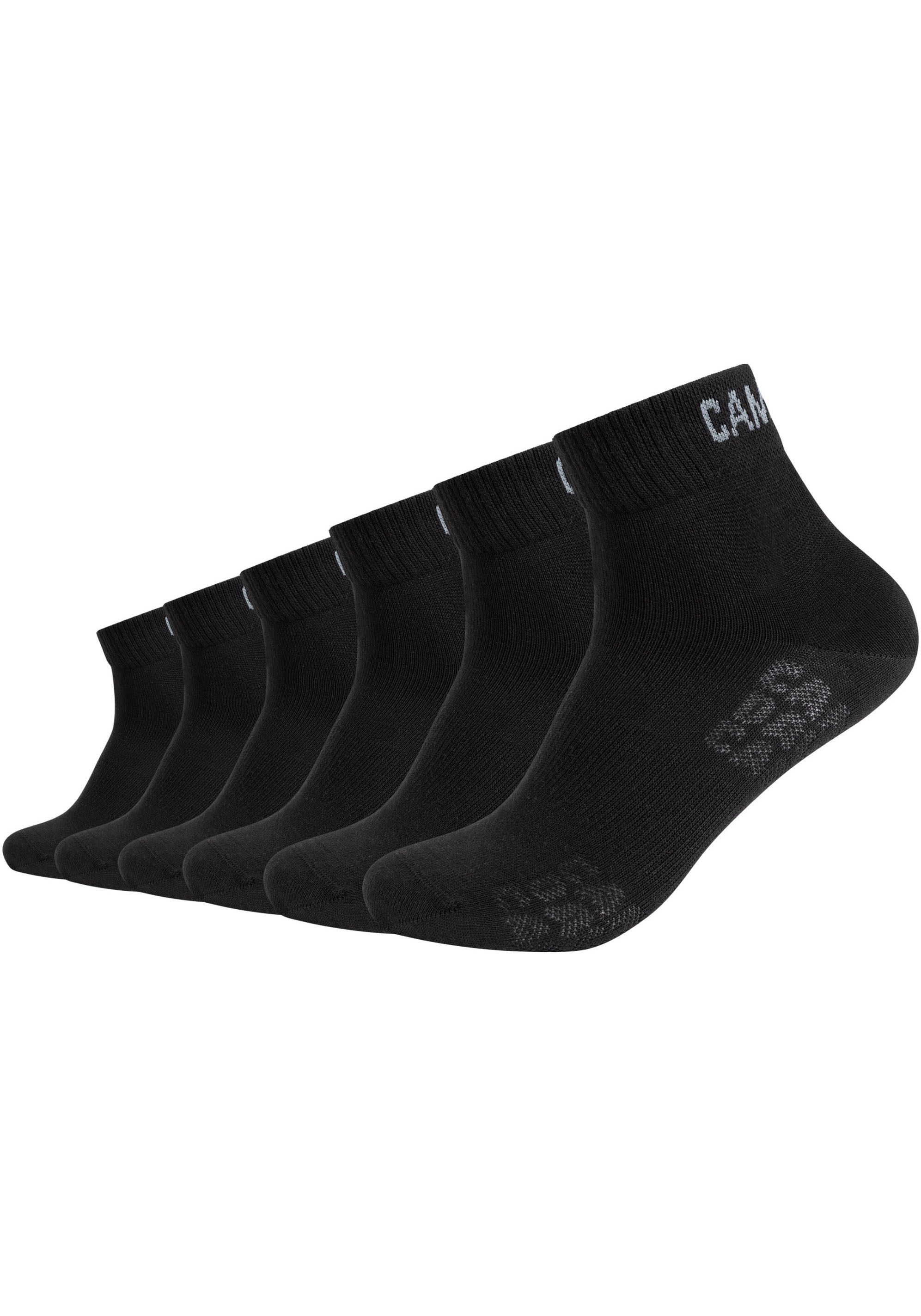 CAMP DAVID Kurzsocken "mesh ventilation" 6 Stk. tlg. mit dezentem Markenlog günstig online kaufen