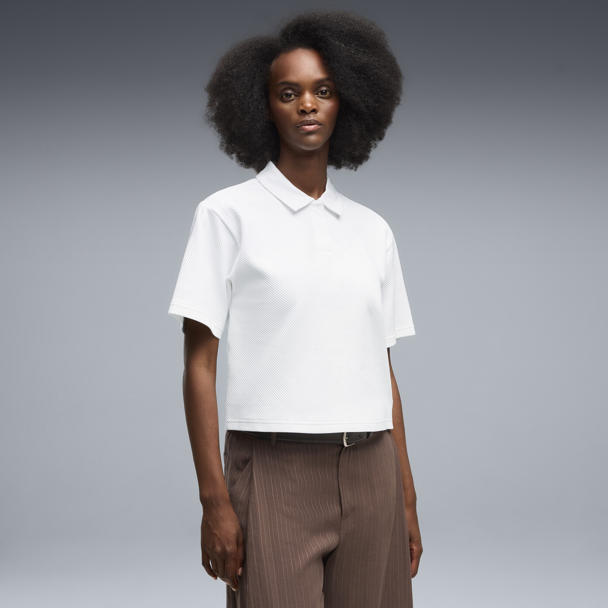 PUMA T-Shirt »PUMA Class Relaxed Polo Damen«