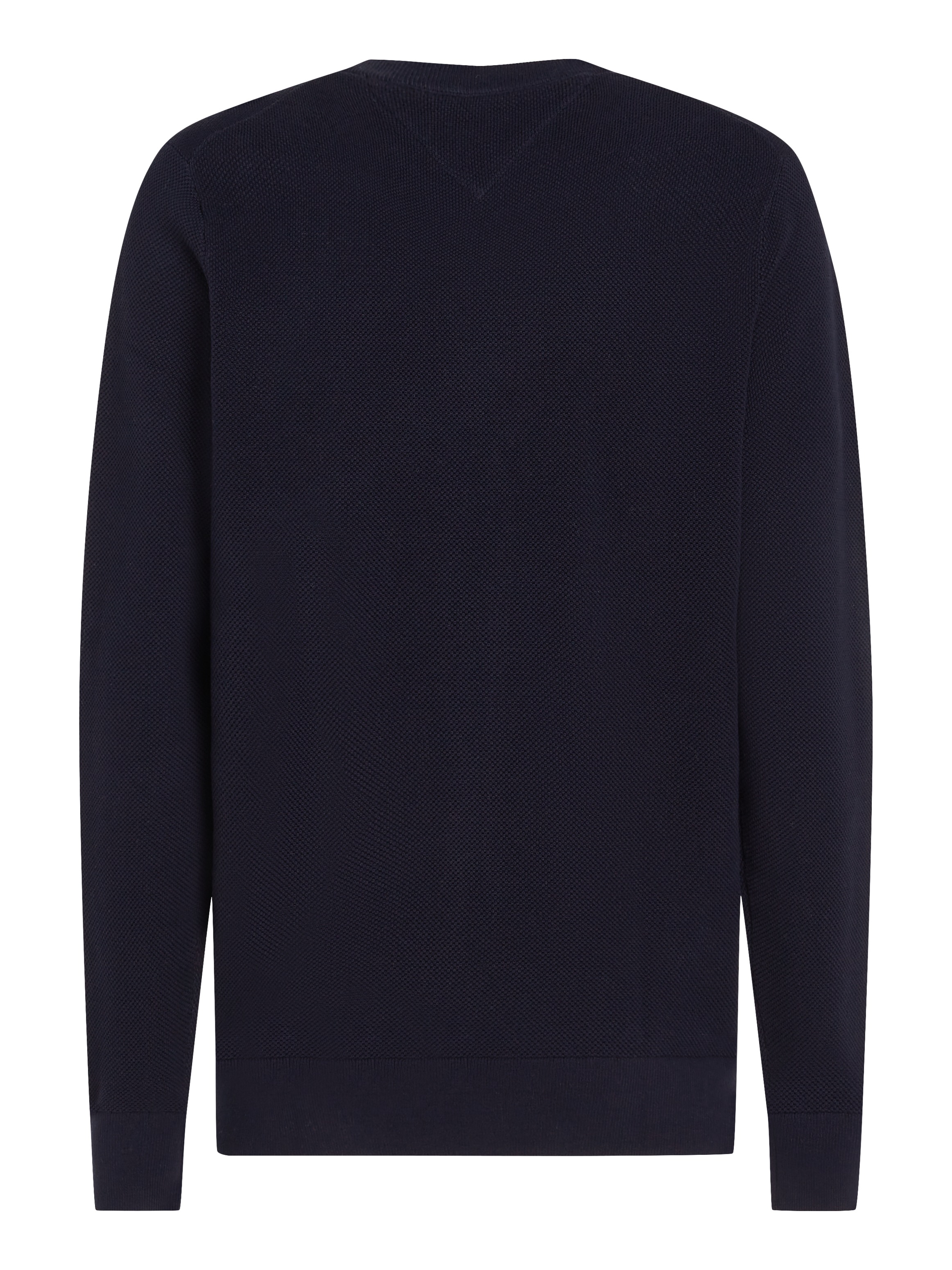 Tommy Hilfiger Rundhalspullover »ESSENTIAL STRUCTURE CREW NECK«, mit feiner Struktur