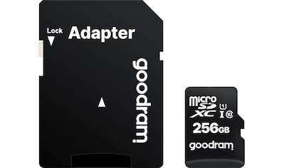 Goodram Speicherkarte »microSD 256GB (M1AA-2560R12)«, (UHS-I Class 10 100 MB/s... kaufen