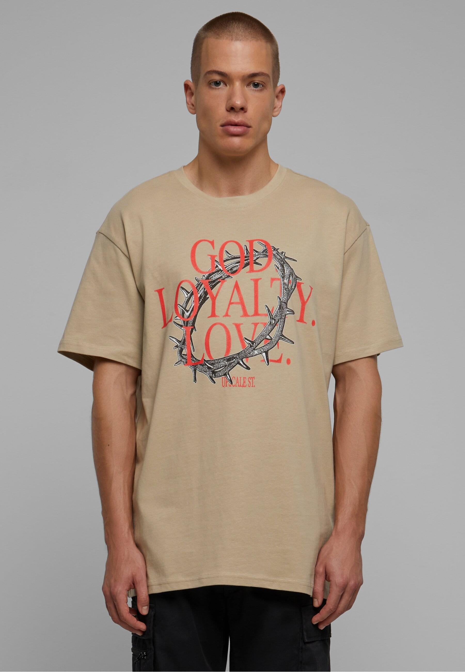 Upscale by Mister Tee T-Shirt »Upscale by Mister Tee Unisex God Loyalty Love Oversize Tee«, (1 tlg.)