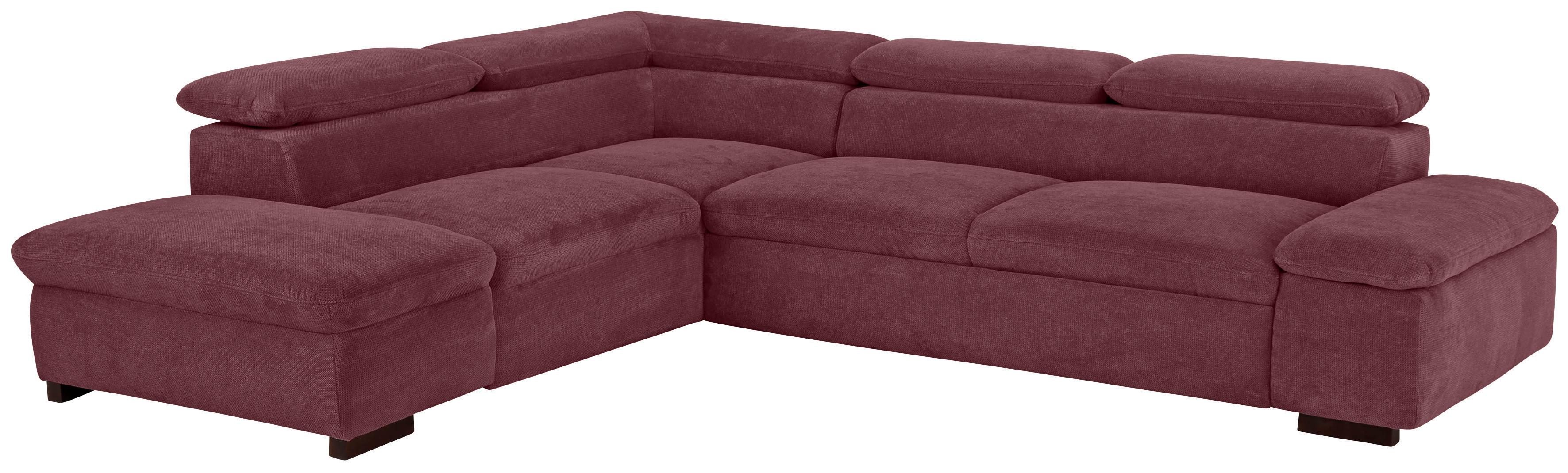 OTTO home Ecksofa "Alberto L-Form" mit Kopfteilverstellung, wahlweise mit Schlaffunktion