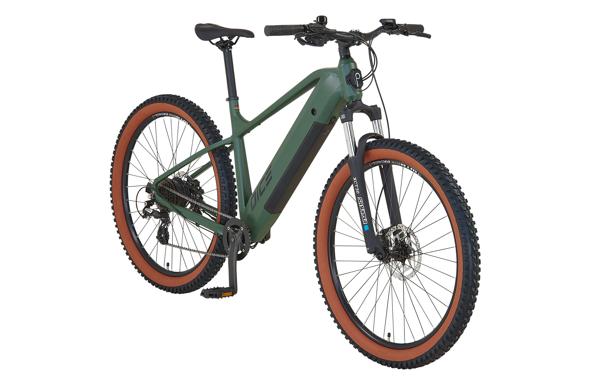 Prophete "Dice 1.0" 8 Gang Shimano Altus Schaltwerk Kettenschaltung Heckmotor 250 W