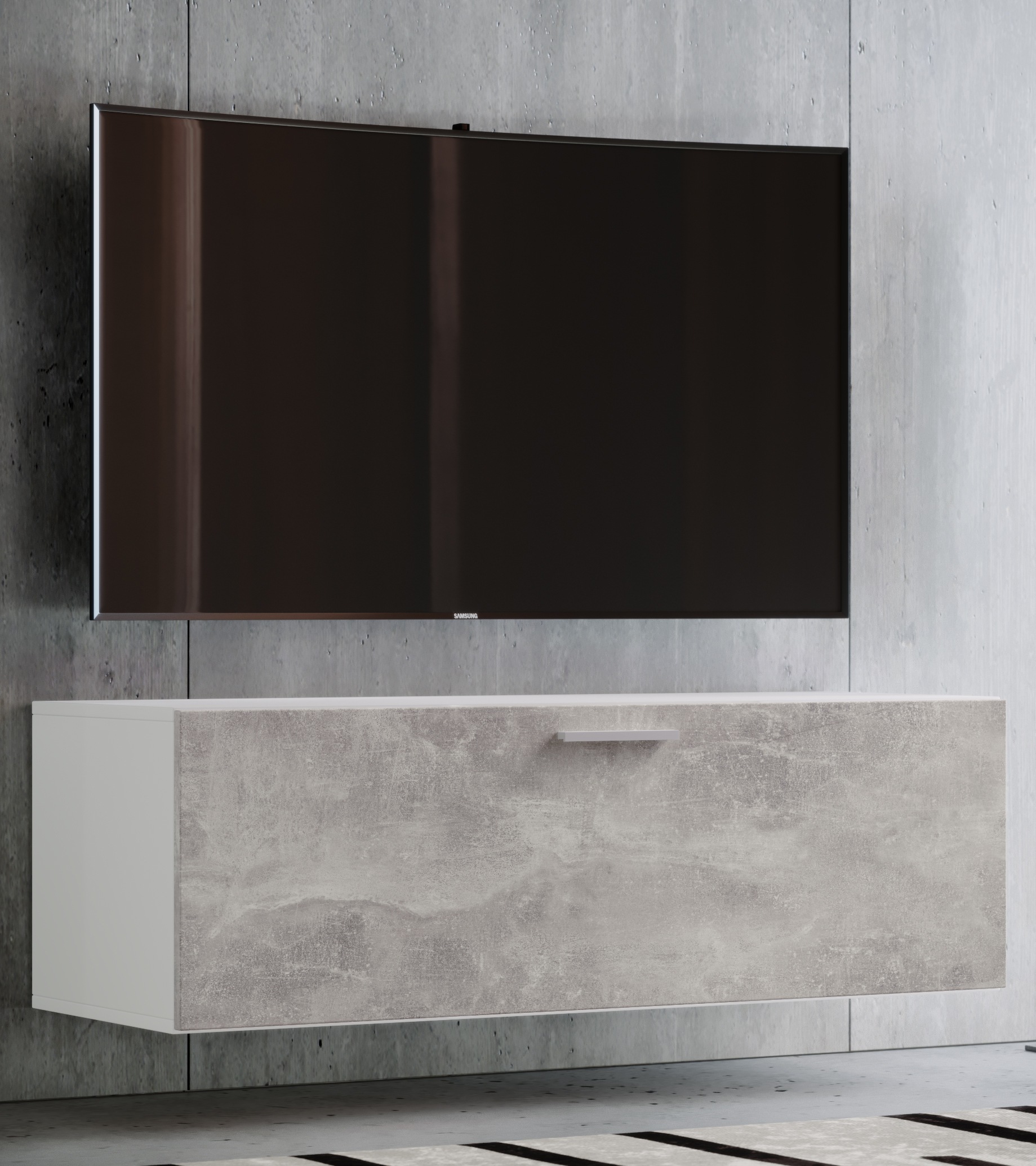 VCM Wohnzimmertisch »TV Wand Hänge Lowboard Fernsehschrank Fernso M«