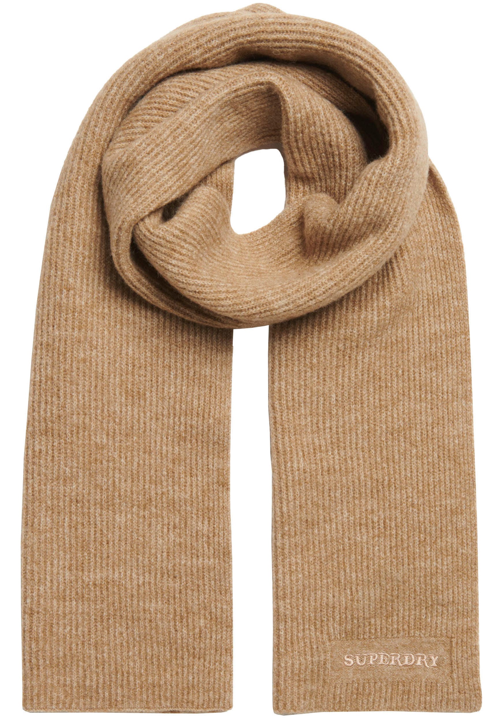 Superdry Strickschal "SOFT RIB KNIT SCARF"