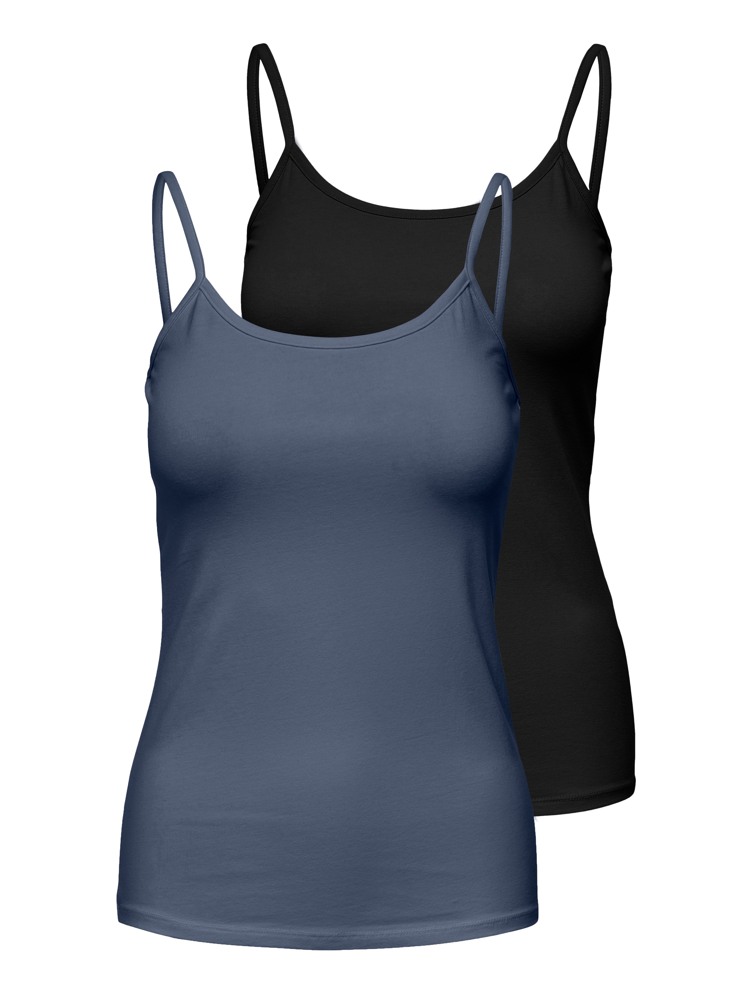 ONLY Spaghettitop "ONLLOVE – Spaghettitops im Doppelpack mit elastischem Tr günstig online kaufen