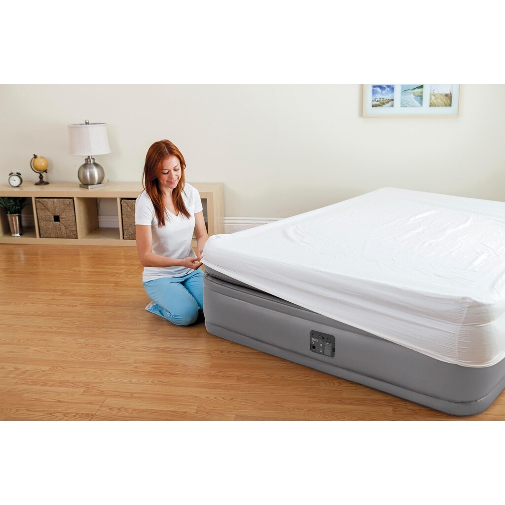 Intex Luftbett »DURA-BEAM® Prime Comfort Elevated Airbed«, (Set, 2, mit Transporttasche)