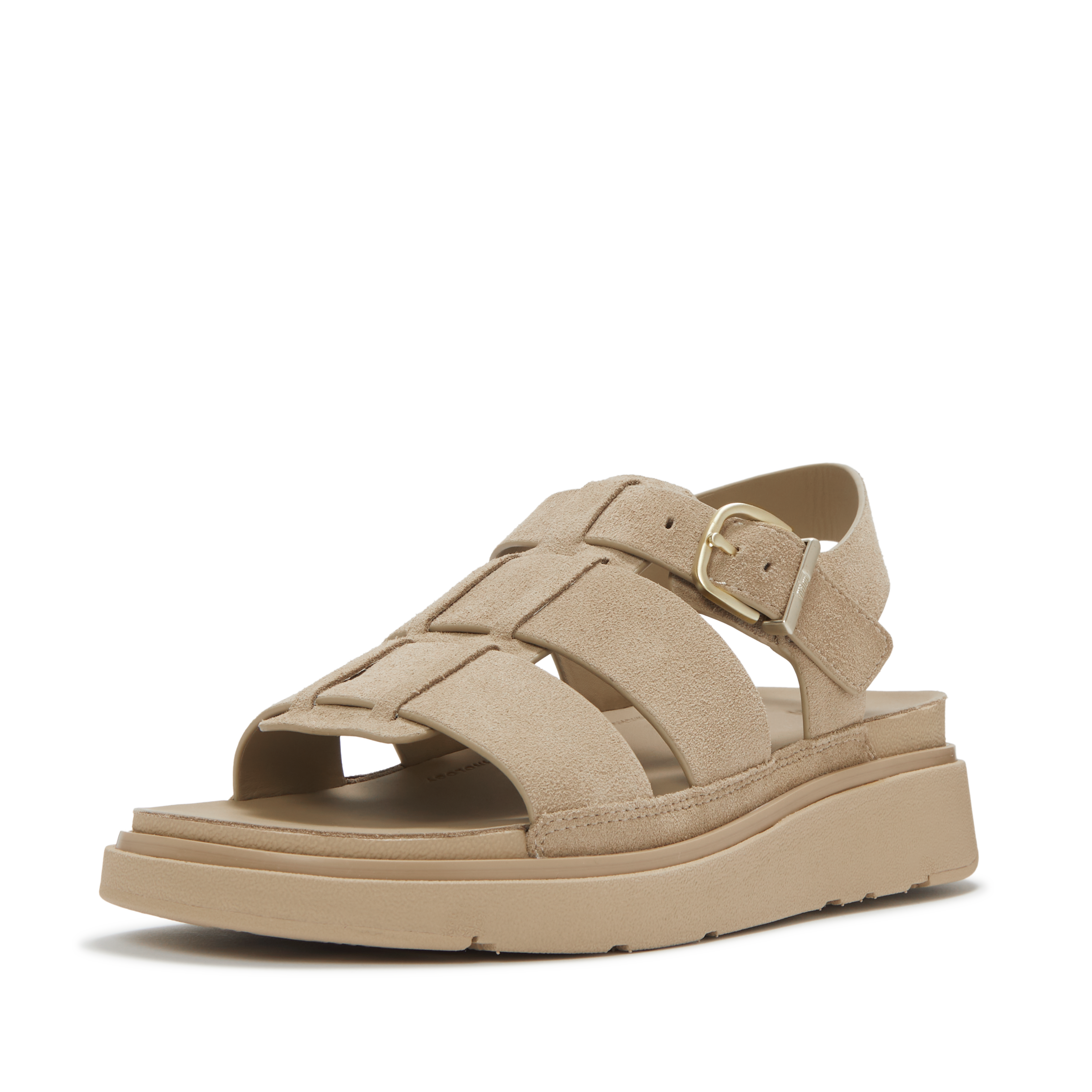 Fitflop Riemchensandale "GEN-FF SUEDE FISHERMAN SANDALS" Sommerschuh, Sandalette mit verstellbarem Riemchen