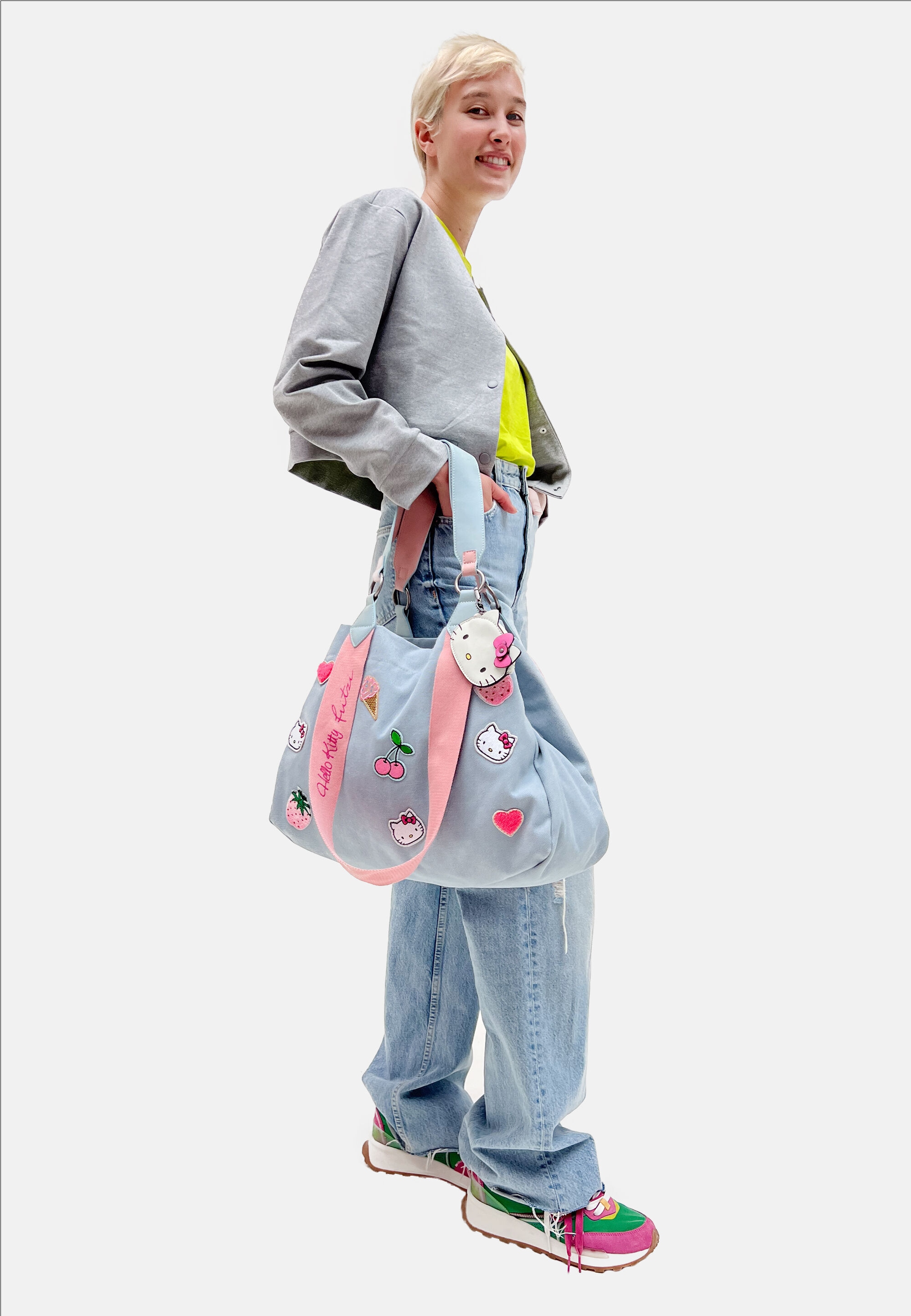 Fritzi aus Preußen Shopper »Hello Kitty fritzi Izzy Medium Limited Sticker« mit Hello-Kitty-Prints