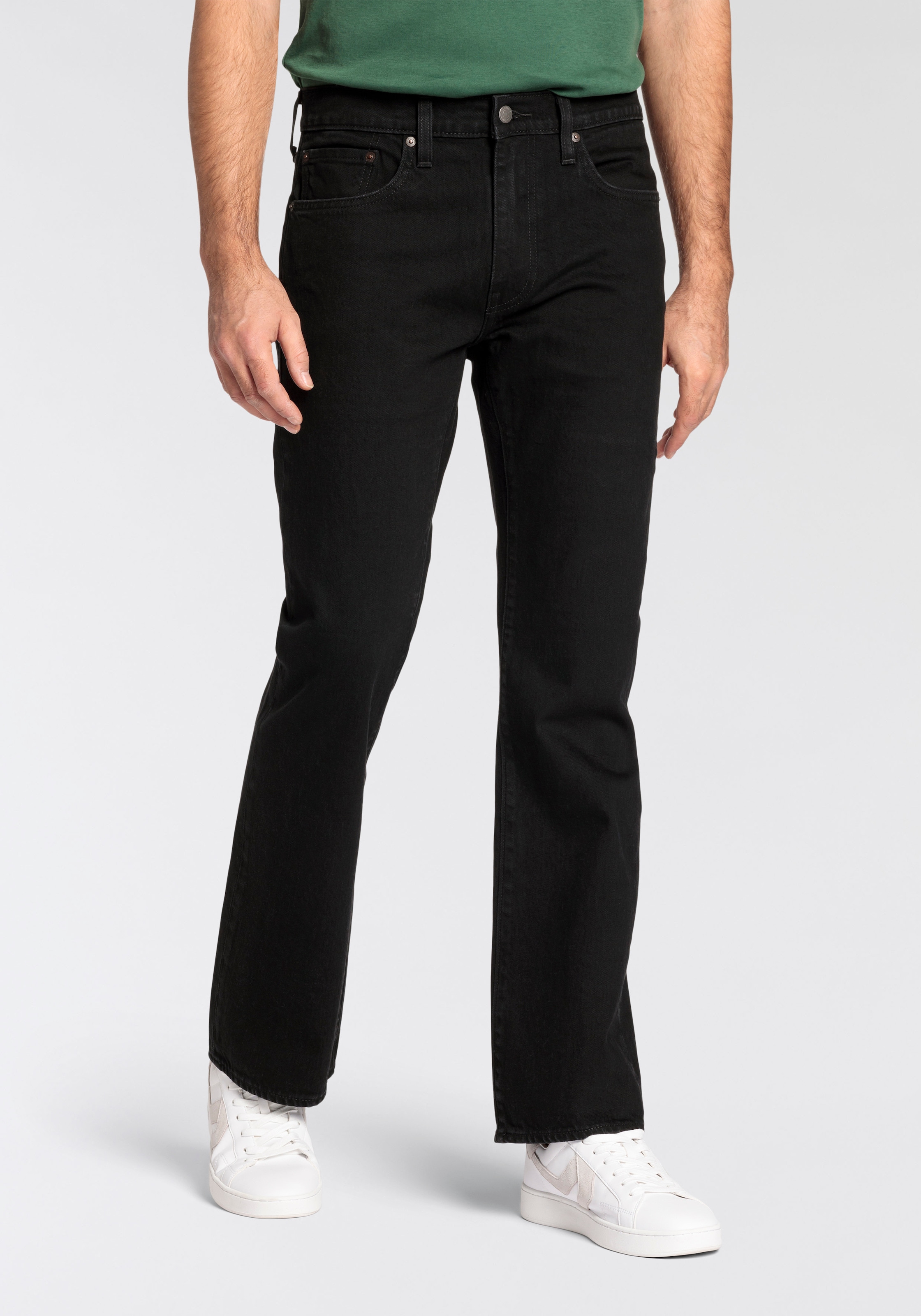 Levi's® Bootcut-Jeans »527 SLIM BOOT CUT«, in cleaner Waschung