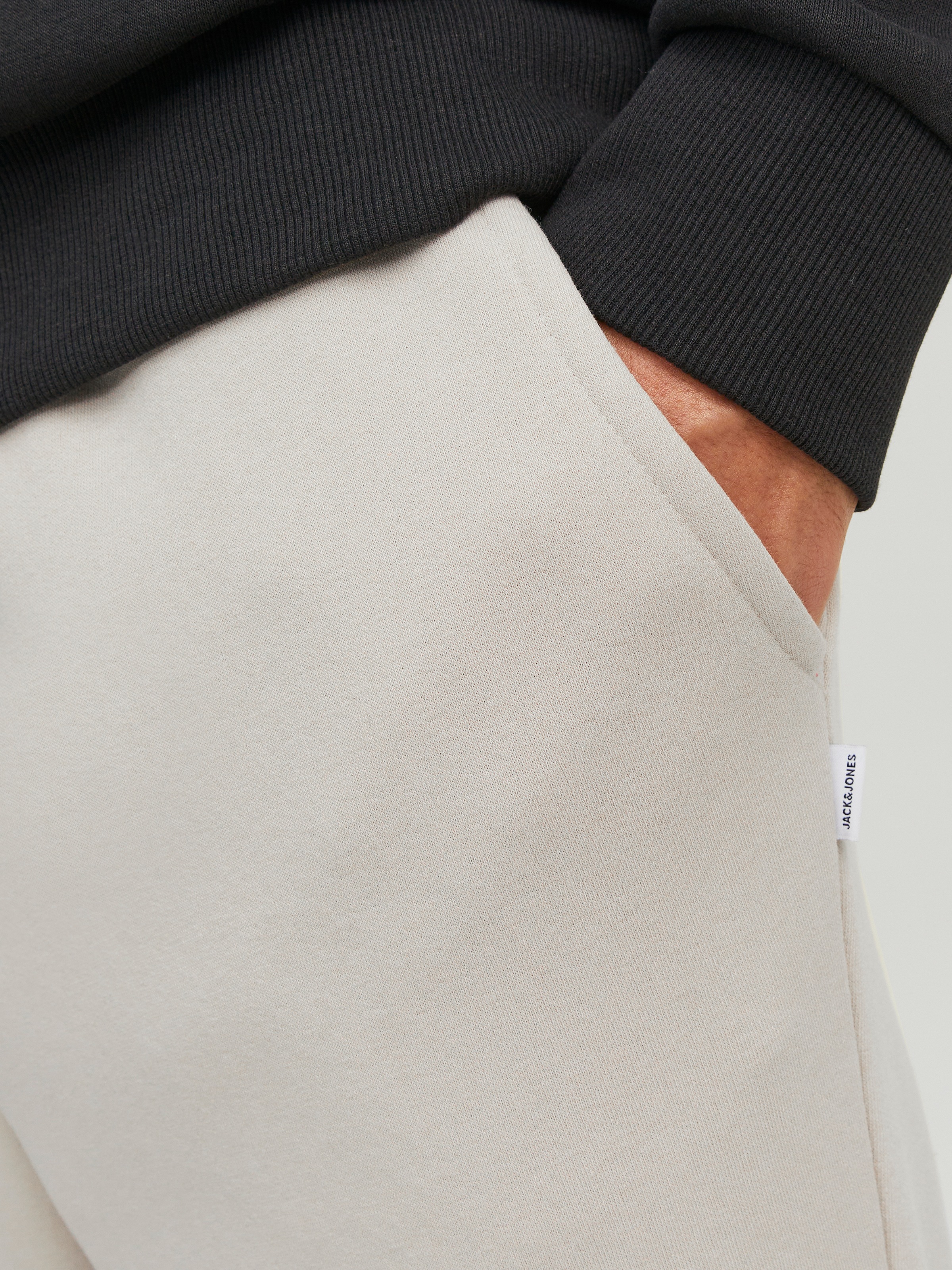 Thumbnail - Jack & Jones Sweathose "JPSTGORDON mit Kordelzug und Komfortbund" unifarben, modisch, regular fit, Sweatware