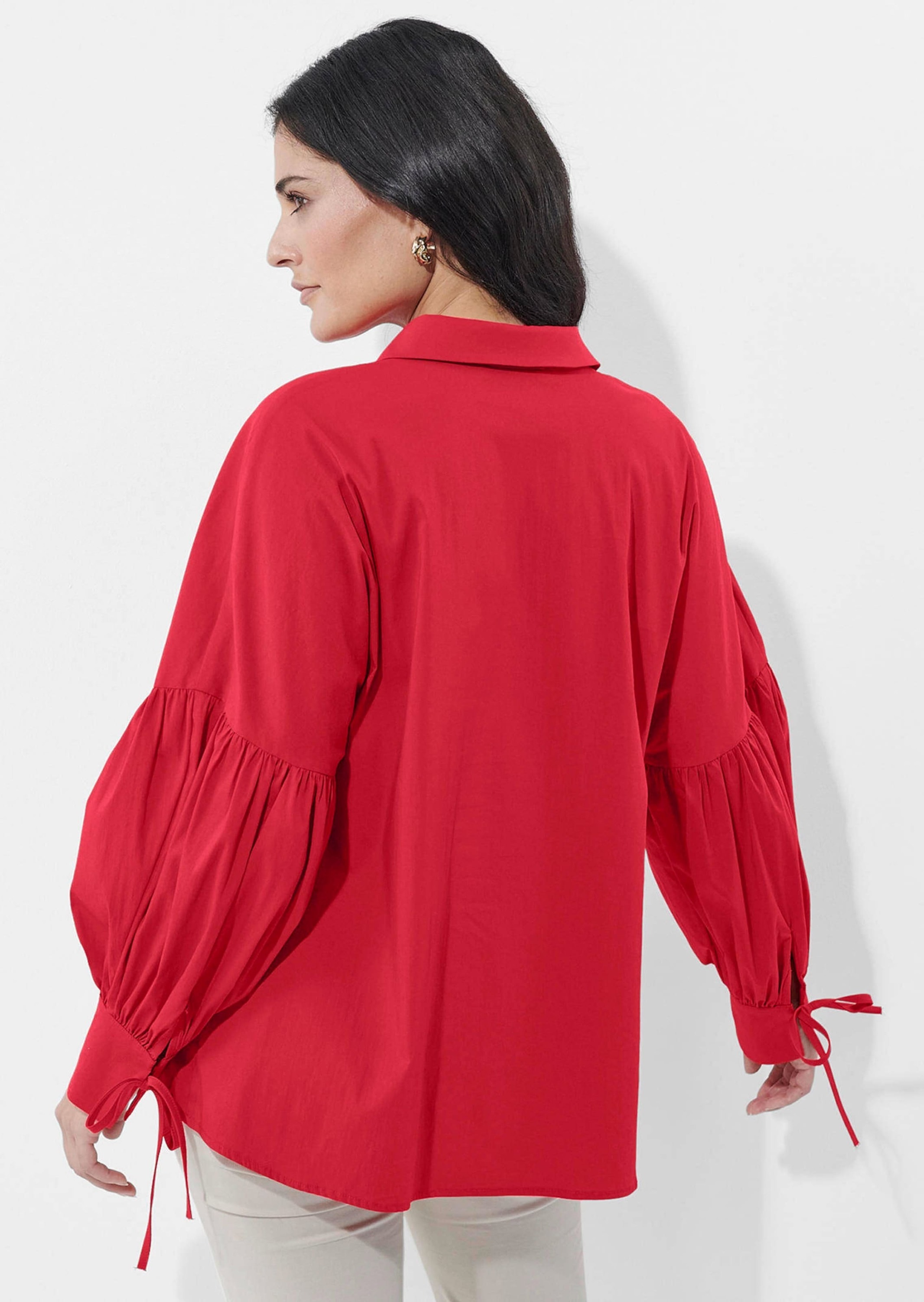 Alba Moda Bluse Shirt Blouse Red 42 3