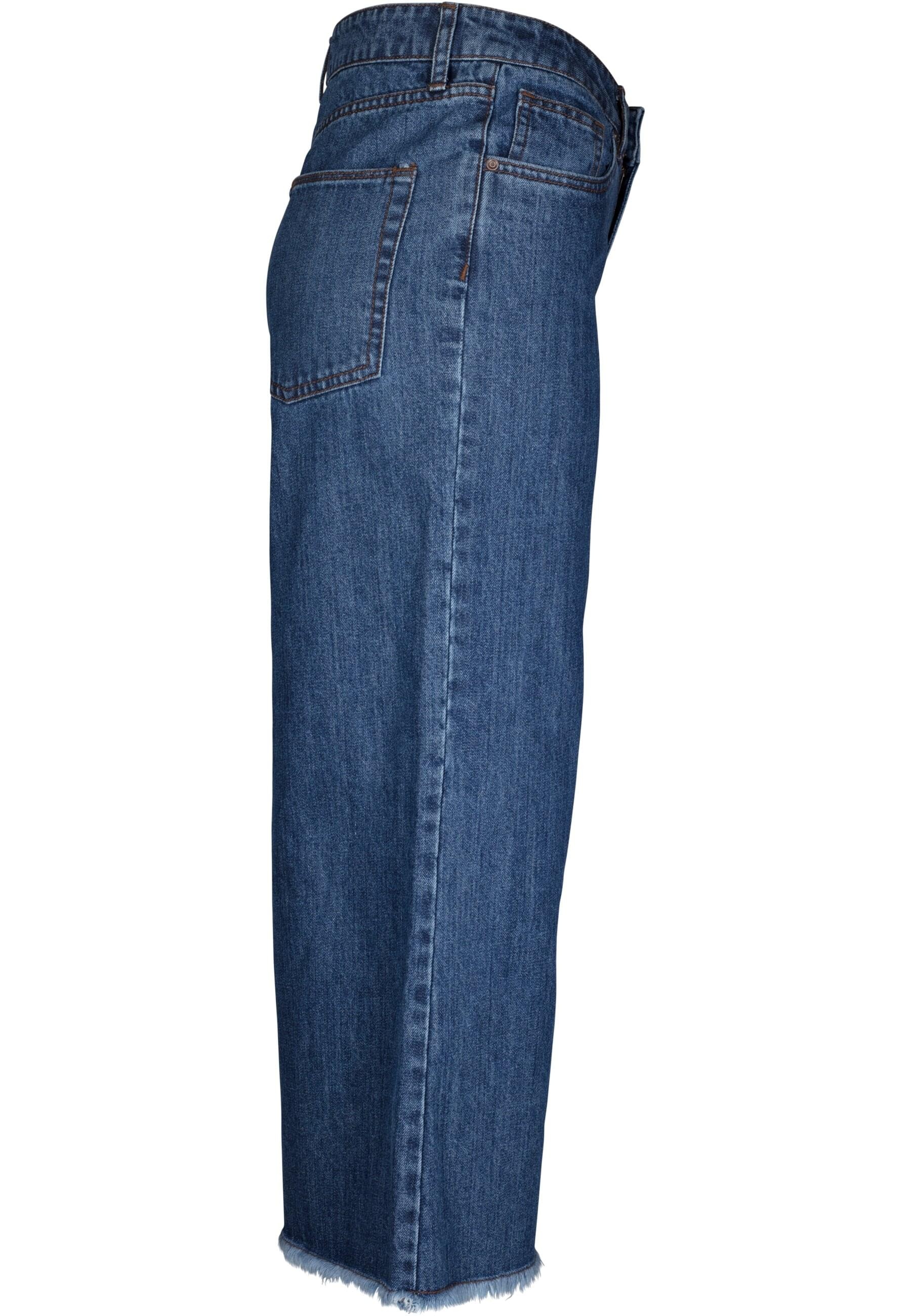 URBAN CLASSICS Bequeme Jeans »Urban Classics Damen Ladies Denim Culotte«, (1 tlg.)