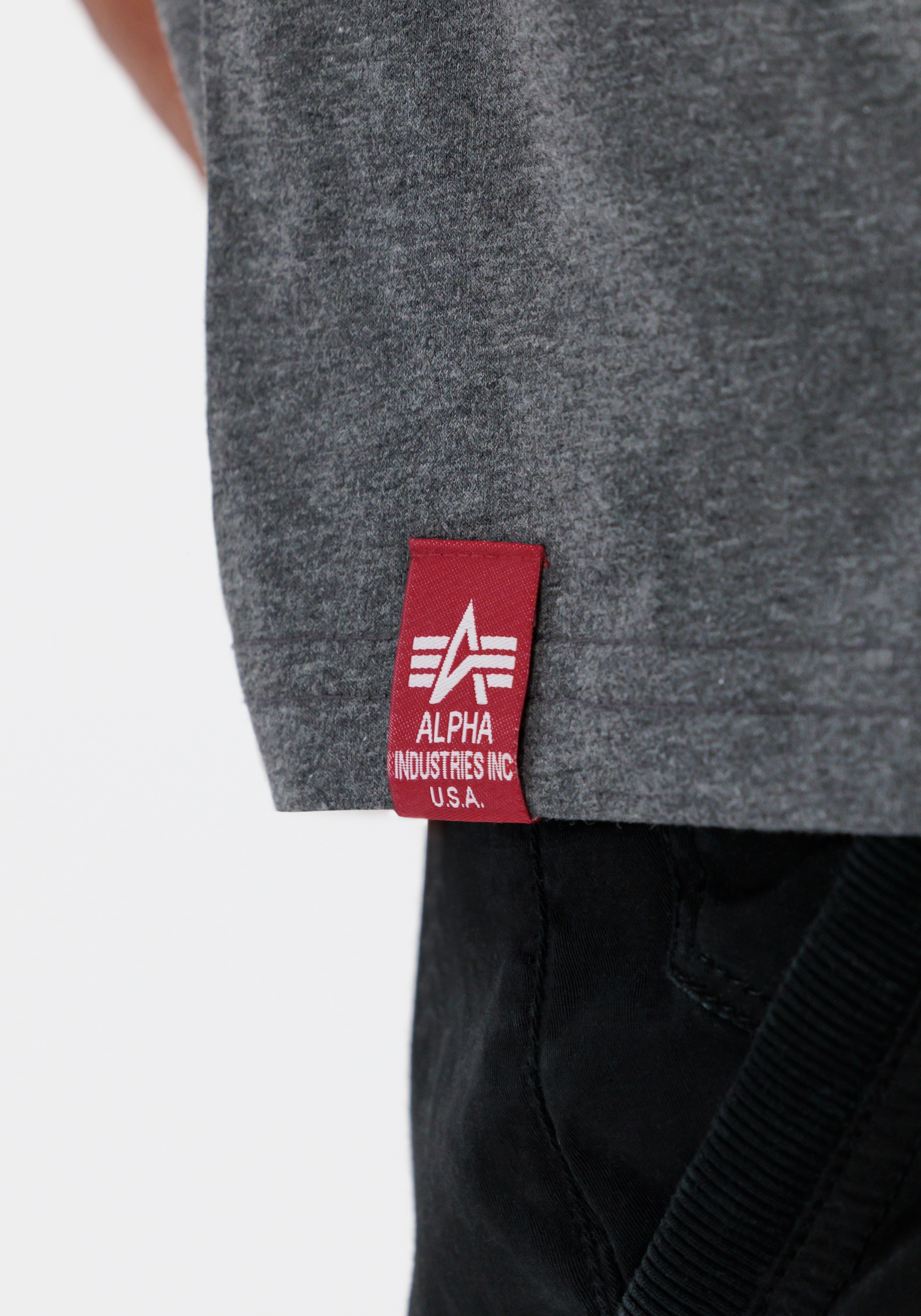 Alpha Industries Longsleeve »Alpha Industries Men - T-Shirts Hot Wheels Flag T-Shirt«