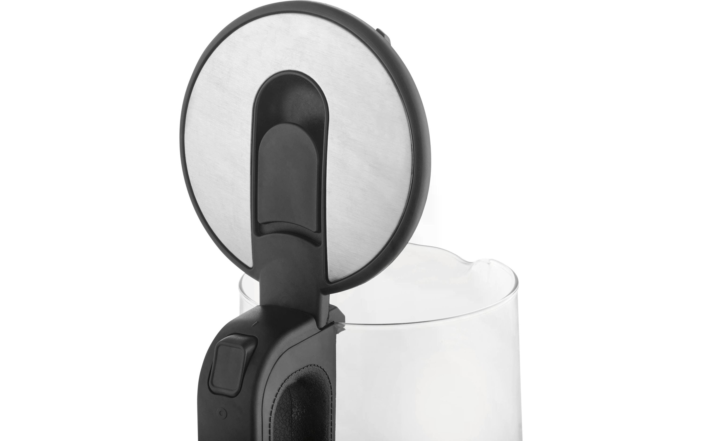 GOURMETmaxx Wasserkocher »45474 l, Silber/Transparent« 1,7 l 2200 W