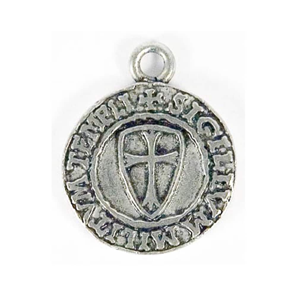 Adelia´s Amulett »Anhänger Tempelritter« Das Siegel des Tempelritters 'Foulques De Saint Michel'