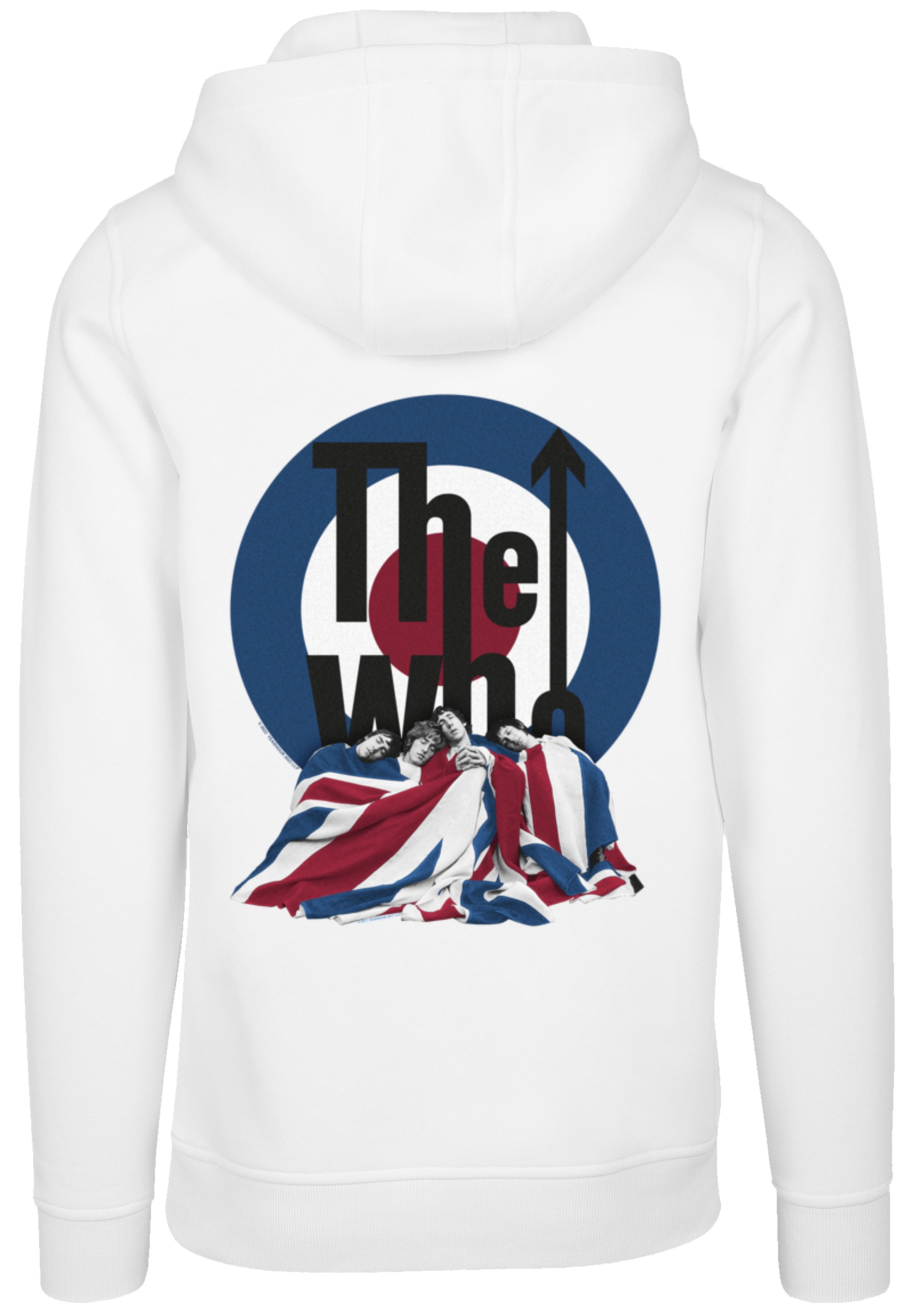 F4NT4STIC Kapuzenpullover »The Who Flag Blanket«, Premium Qualität