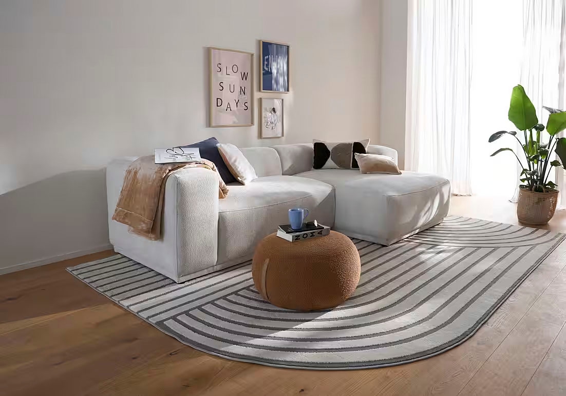 s.Oliver Ecksofa »EMMERIK Designersofa, L-Form mit Wellenfederung, B/T/H: 260/155/73 cm« hoher Sitzkomfort, gemütlich und modern, auch in Cord