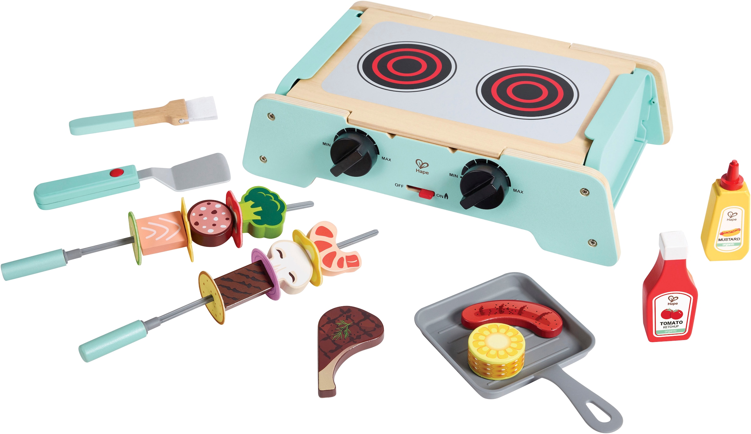 Hape Kinder-Grill, mit Licht- und Soundeffekt