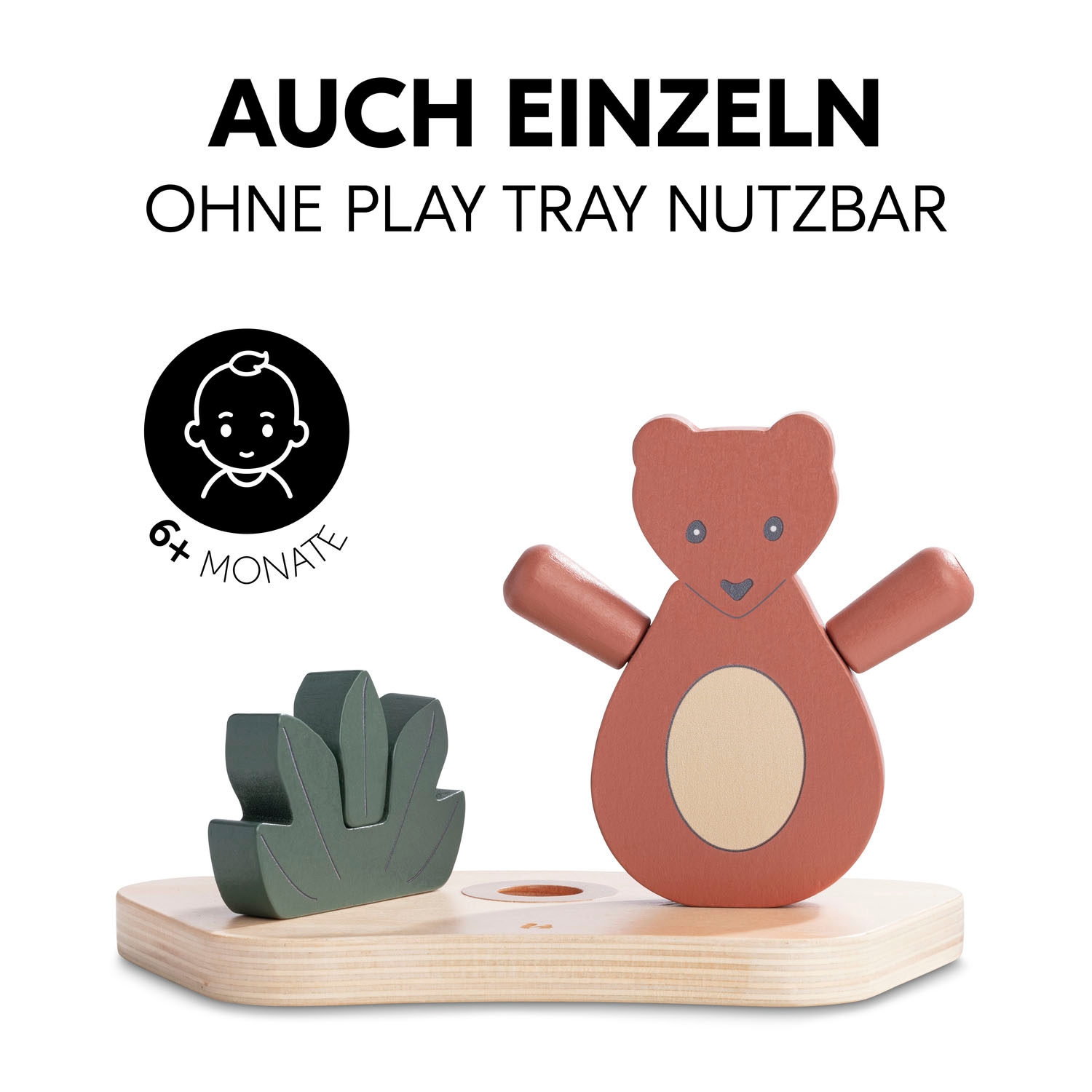 Hauck Greifspielzeug »Play Shaking S Bear«, FSC® - schützt Wald - weltweit