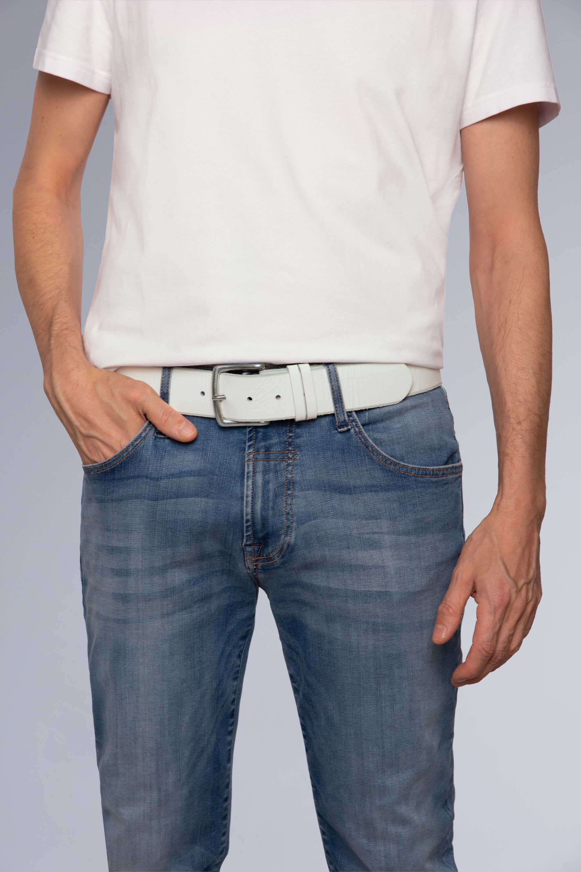 Weiße Gürtel für Herren BAUR | online kaufen