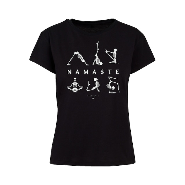F4NT4STIC T-Shirt »Namaste Yoga Skelett Halloween«, Print online kaufen |  BAUR
