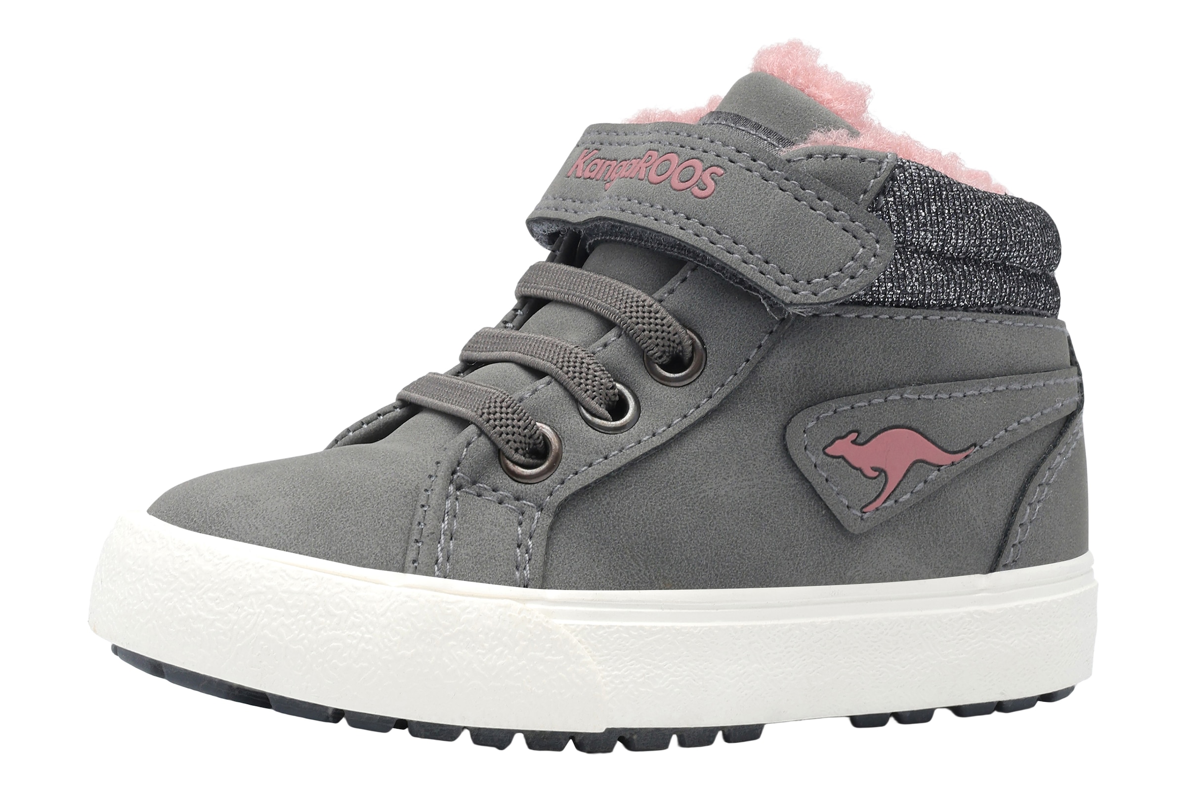 KangaROOS Sneaker "KaVu III" Warmfutter, Reißverschluss,Winterschuhe, Schnürboots, Sneakerboots