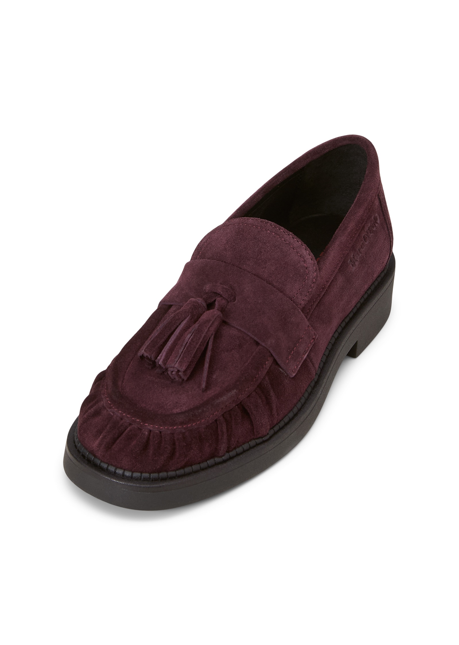 Marc O'Polo Loafer »aus geöltem Veloursleder«