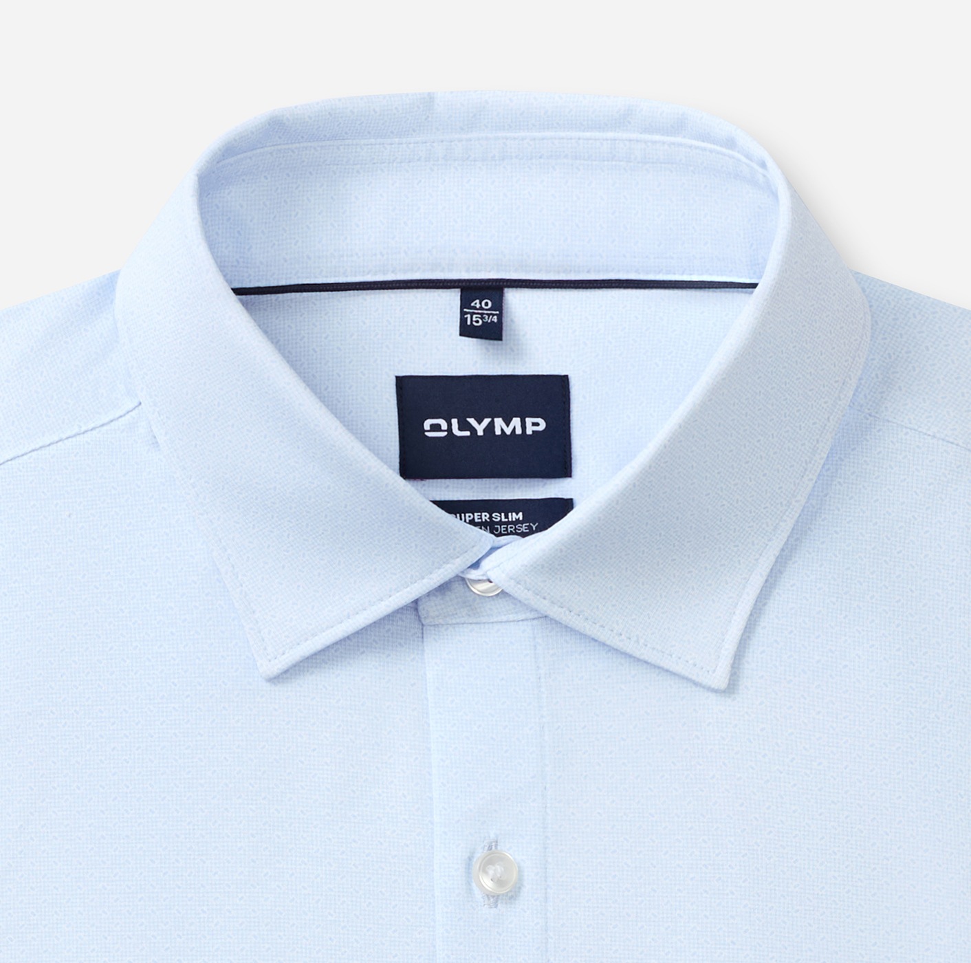 OLYMP Langarmhemd »24/Seven No. Six« Businesshemd, Kentkragen, Jersey