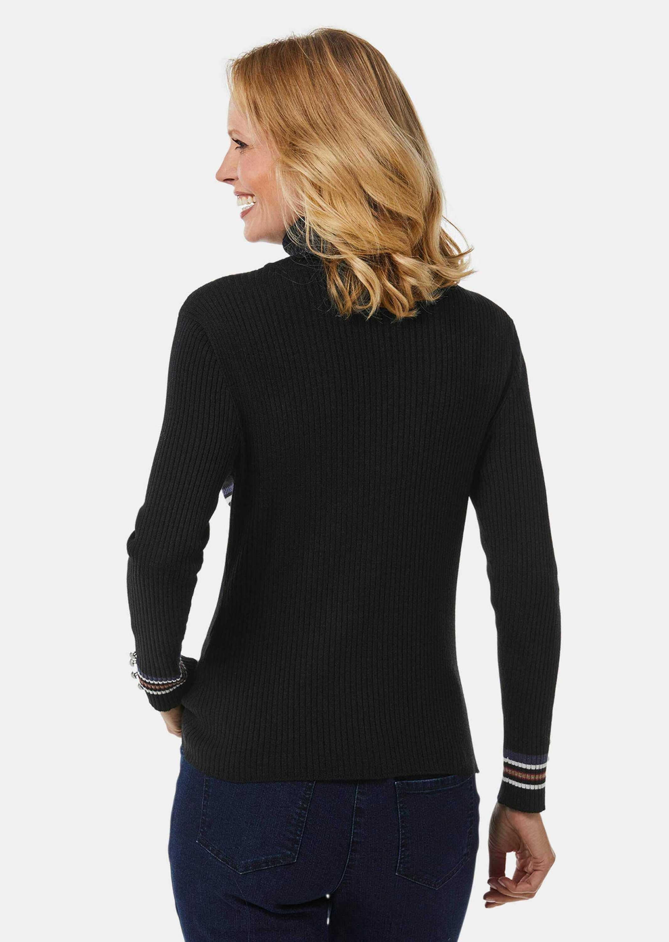 GOLDNER Rollkragenpullover »Rollkragenpullover Figurschmeichelnder Rollkragenpullover mit Glanzgarn«