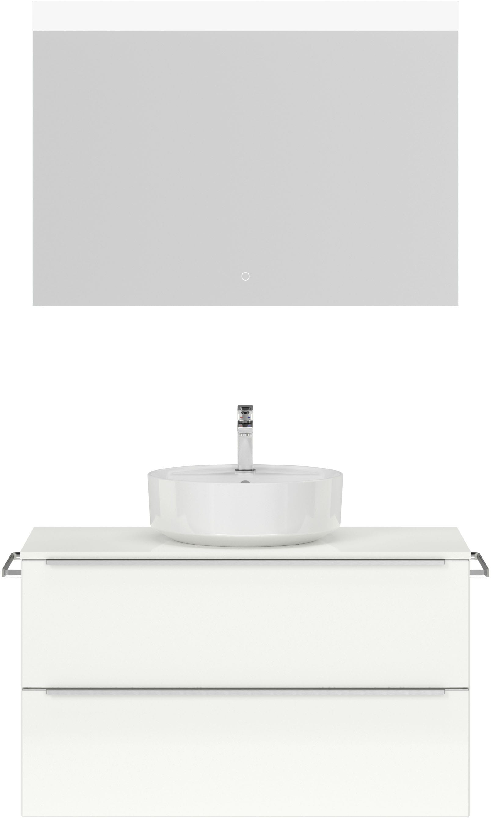 nobilia Badmöbel-Set "Alvene" vormontiert, mit Soft-Close, 2 Stk. tlg. günstig online kaufen