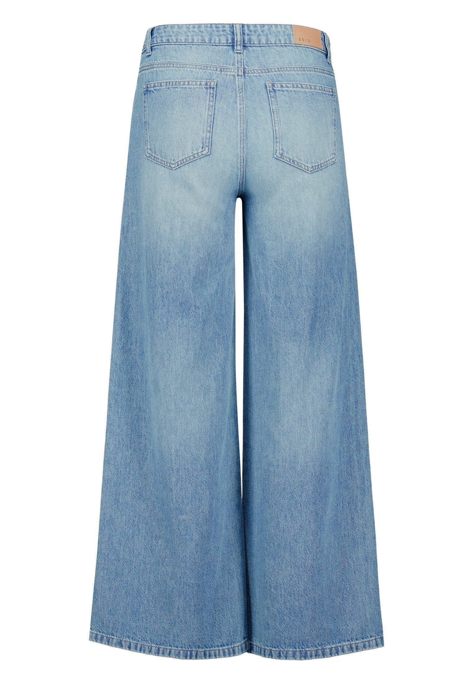 Zero Bequeme Jeans »Damen fit Jeans mit weitem Bein«