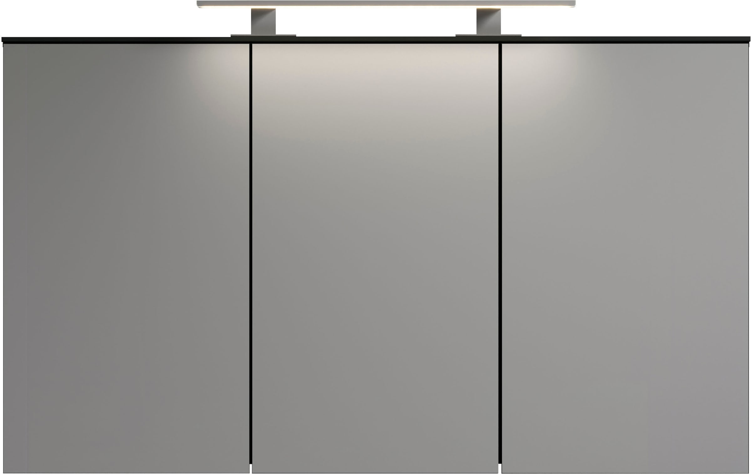 welltime Spiegelschrank »Premont« 1 Stk. tlg. Breiter Badspiegel mit 3 Spiegeltüren und 9 Fächern - Soft-Close