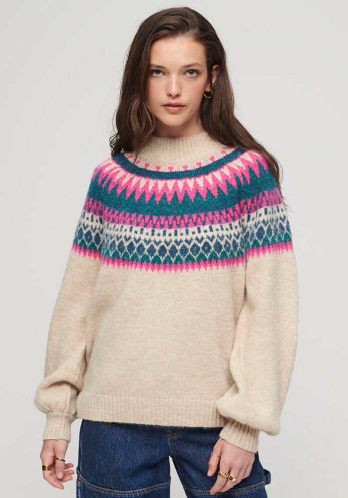 Strickpullover »SLOUCHY PATTERN KNIT«