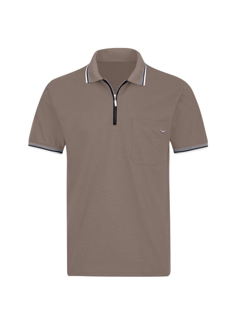 Trigema Poloshirt "TRIGEMA Poloshirt mit Reißverschluss" 1 Stk. günstig online kaufen