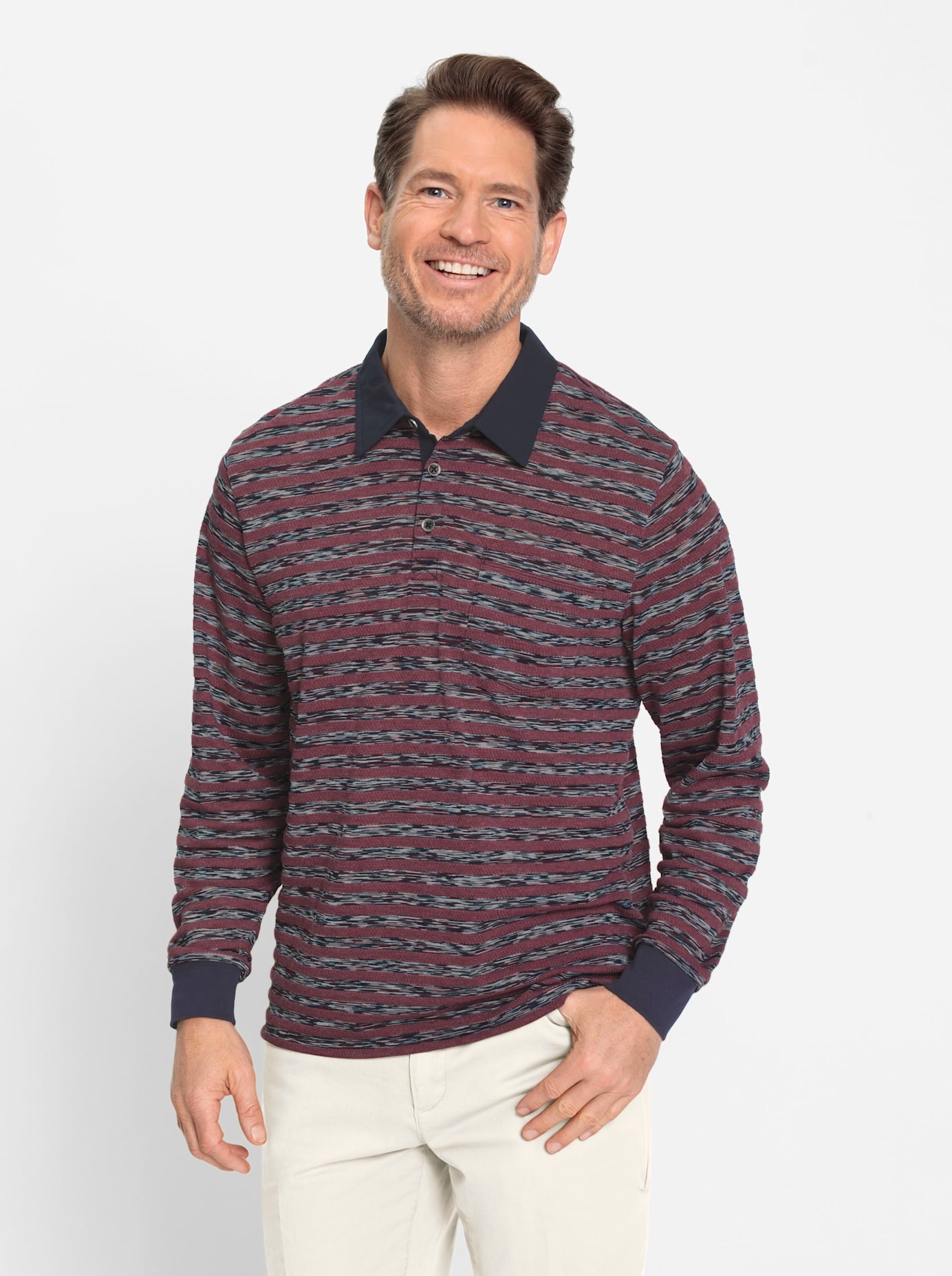 Marco Donati Langarmshirt »Langarm-Shirt«, (1 tlg.)