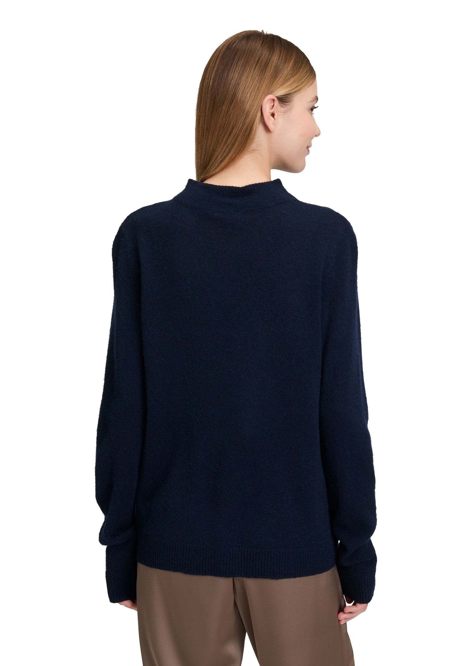 Betty Barclay Strickpullover »Betty Barclay Damen Kaschmir-Pullover mit Stehkragen«, (1 tlg.)