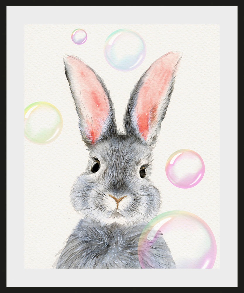 queence Bild "Alfano" Haustiere  Kunst 1 Stk. tlg. HD Premium Poster-Druck günstig online kaufen